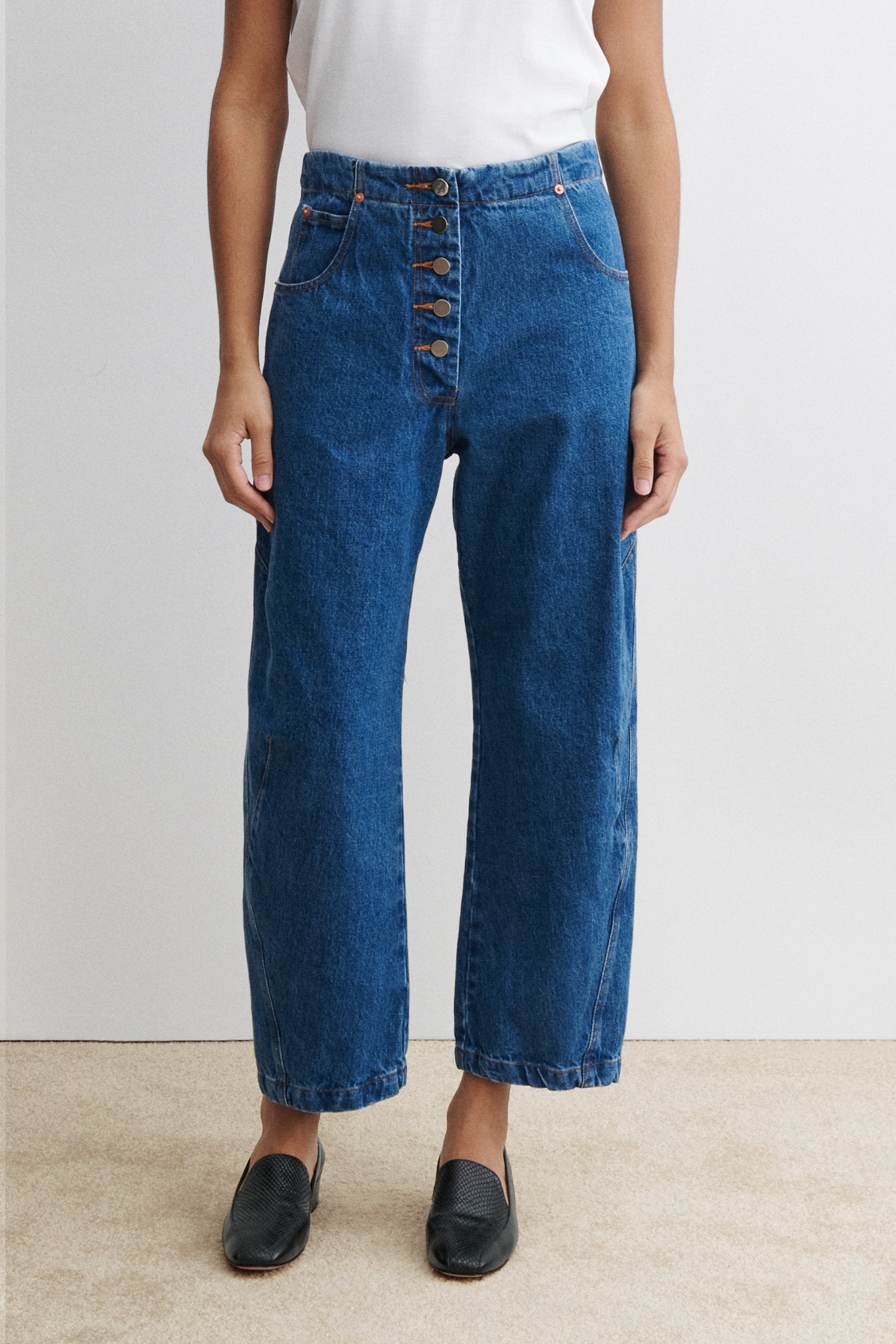 Elkin Pant-DENIM-Rachel Comey