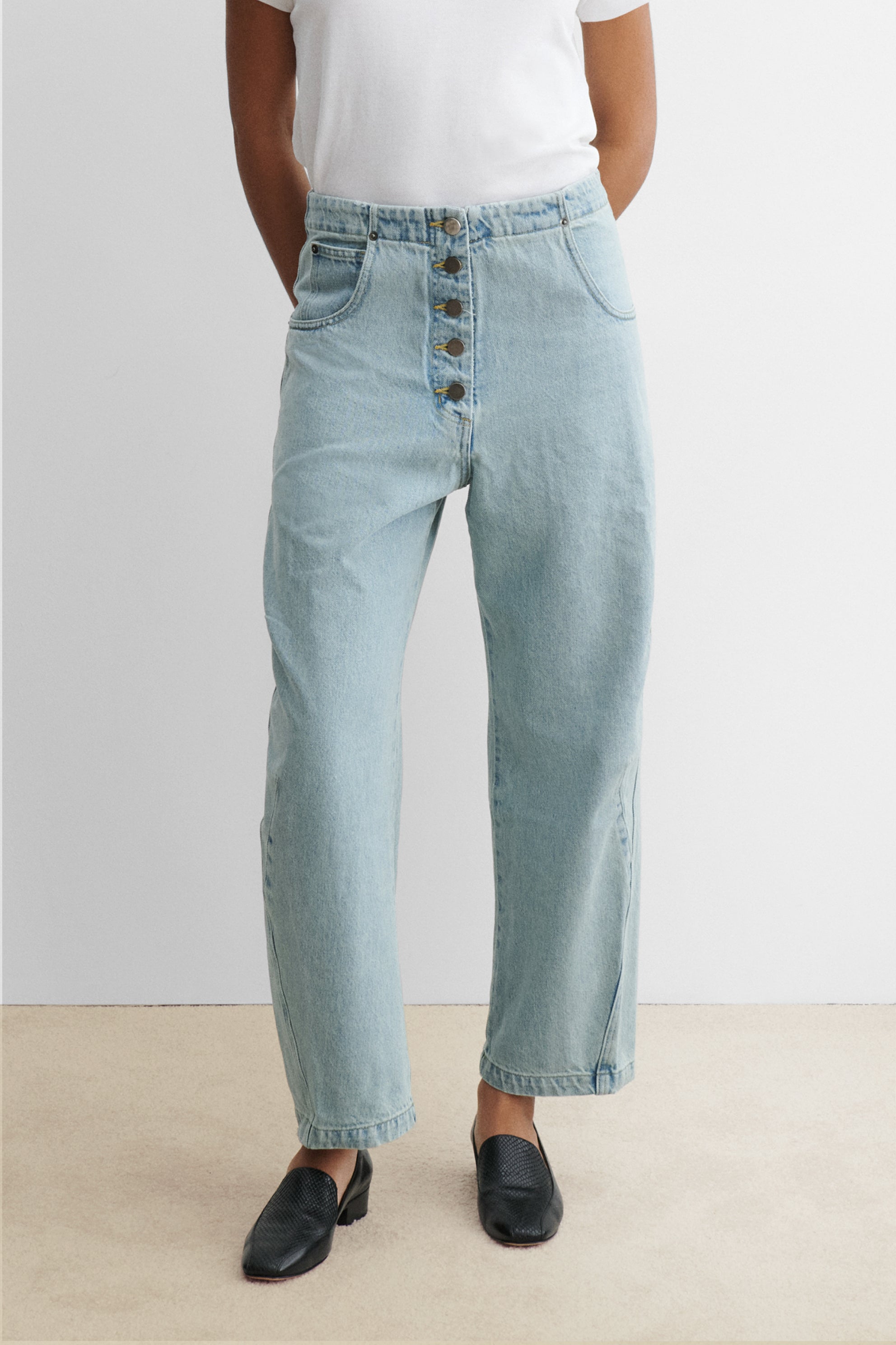 Elkin Pant-DENIM-Rachel Comey