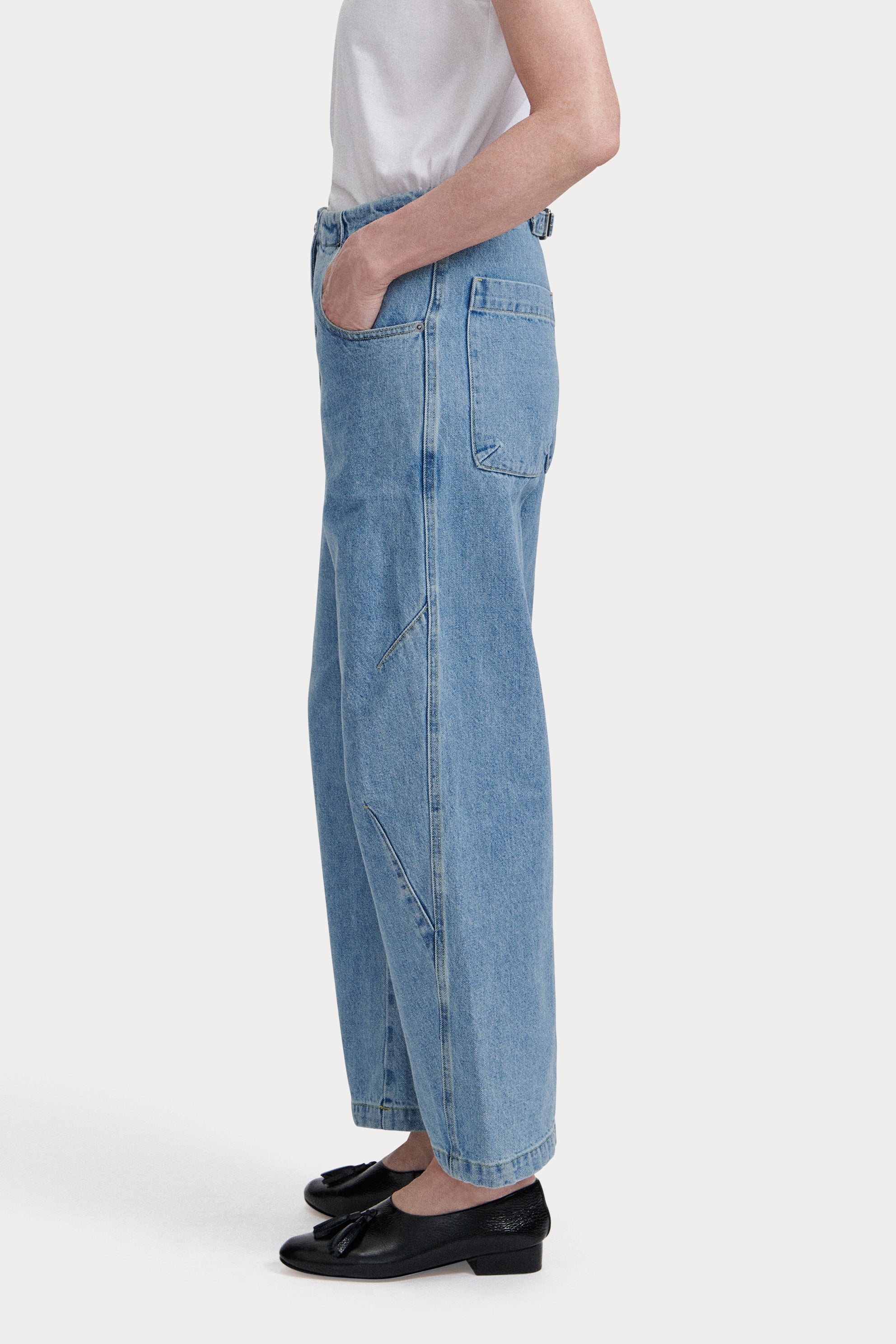 Elkin Pant-DENIM-Rachel Comey