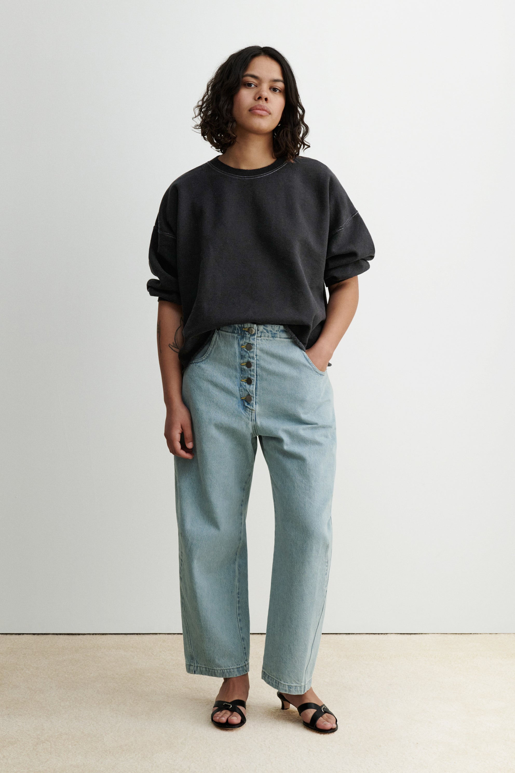 Elkin Pant-DENIM-Rachel Comey