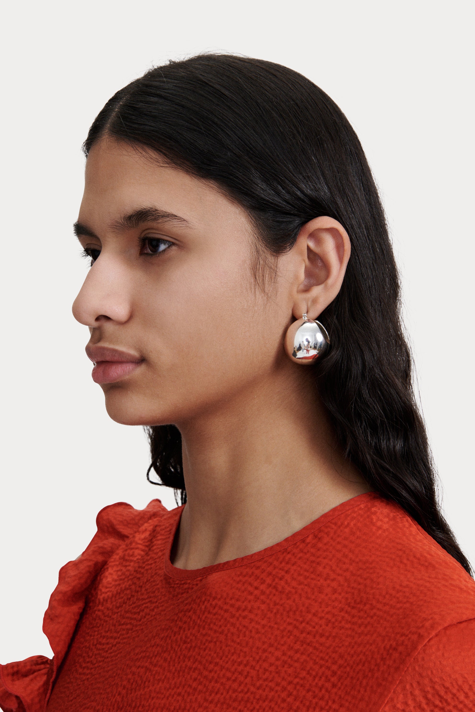 Large Keel Hoop-EARRINGS-Rachel Comey