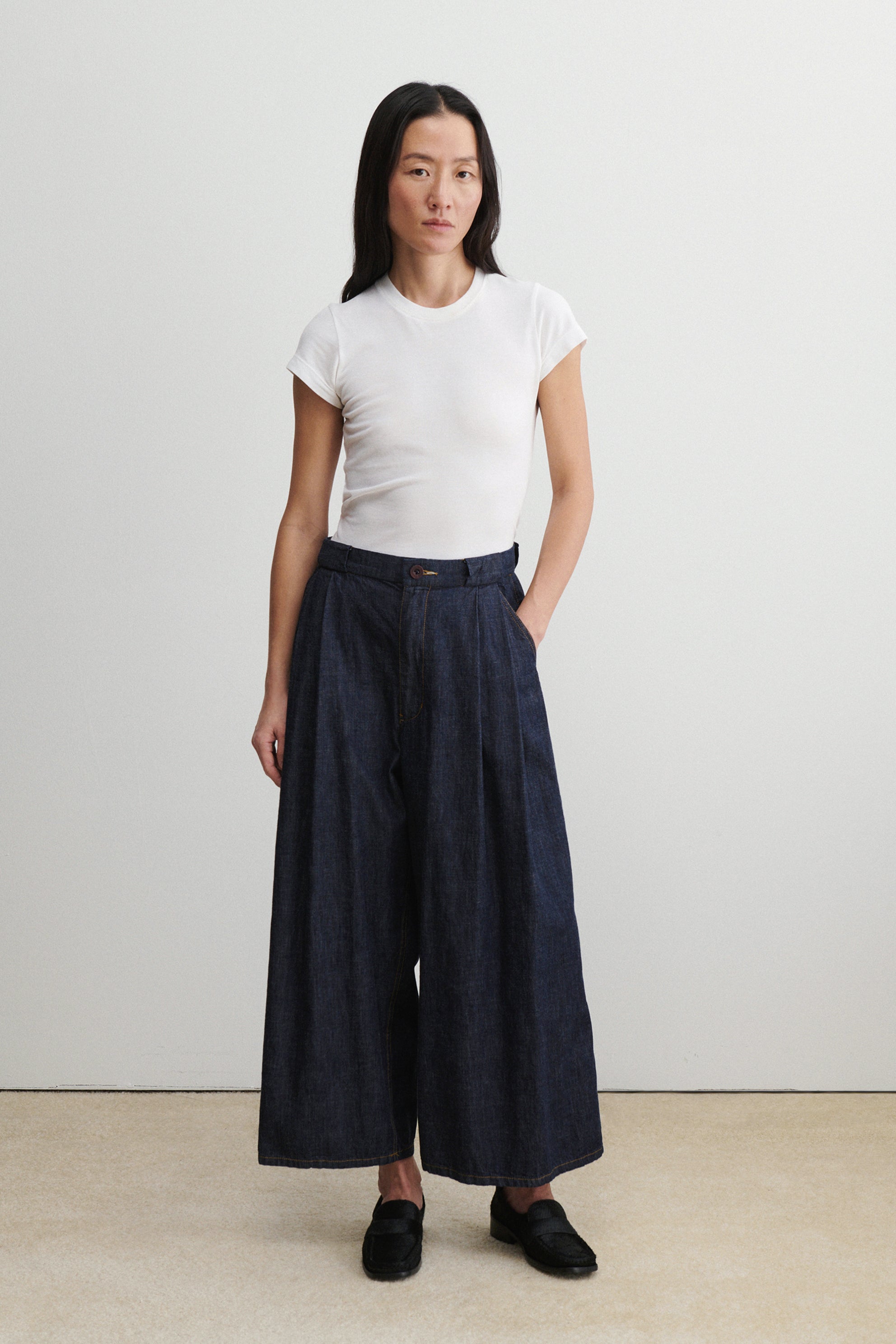 Wolcott Pant-DENIM-Rachel Comey