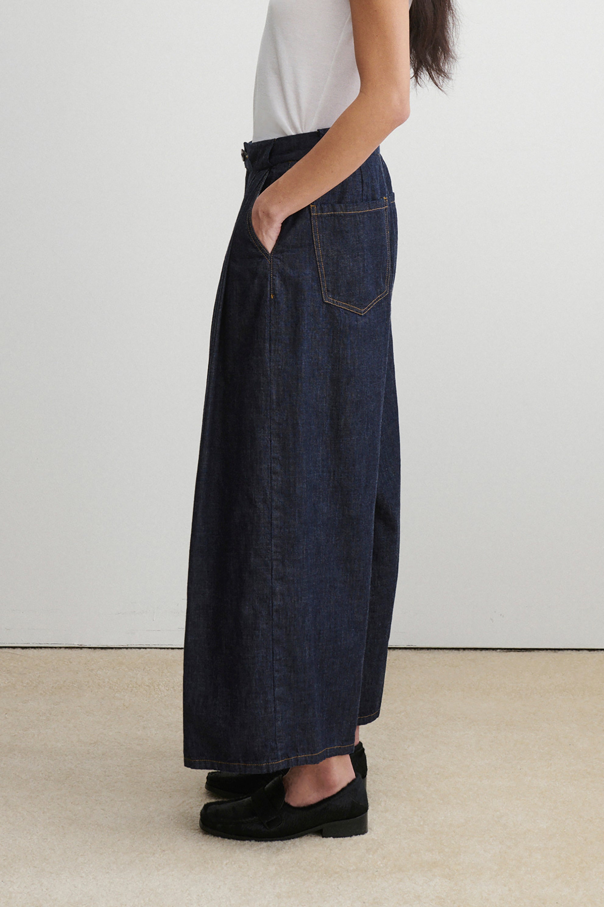 Wolcott Pant-DENIM-Rachel Comey
