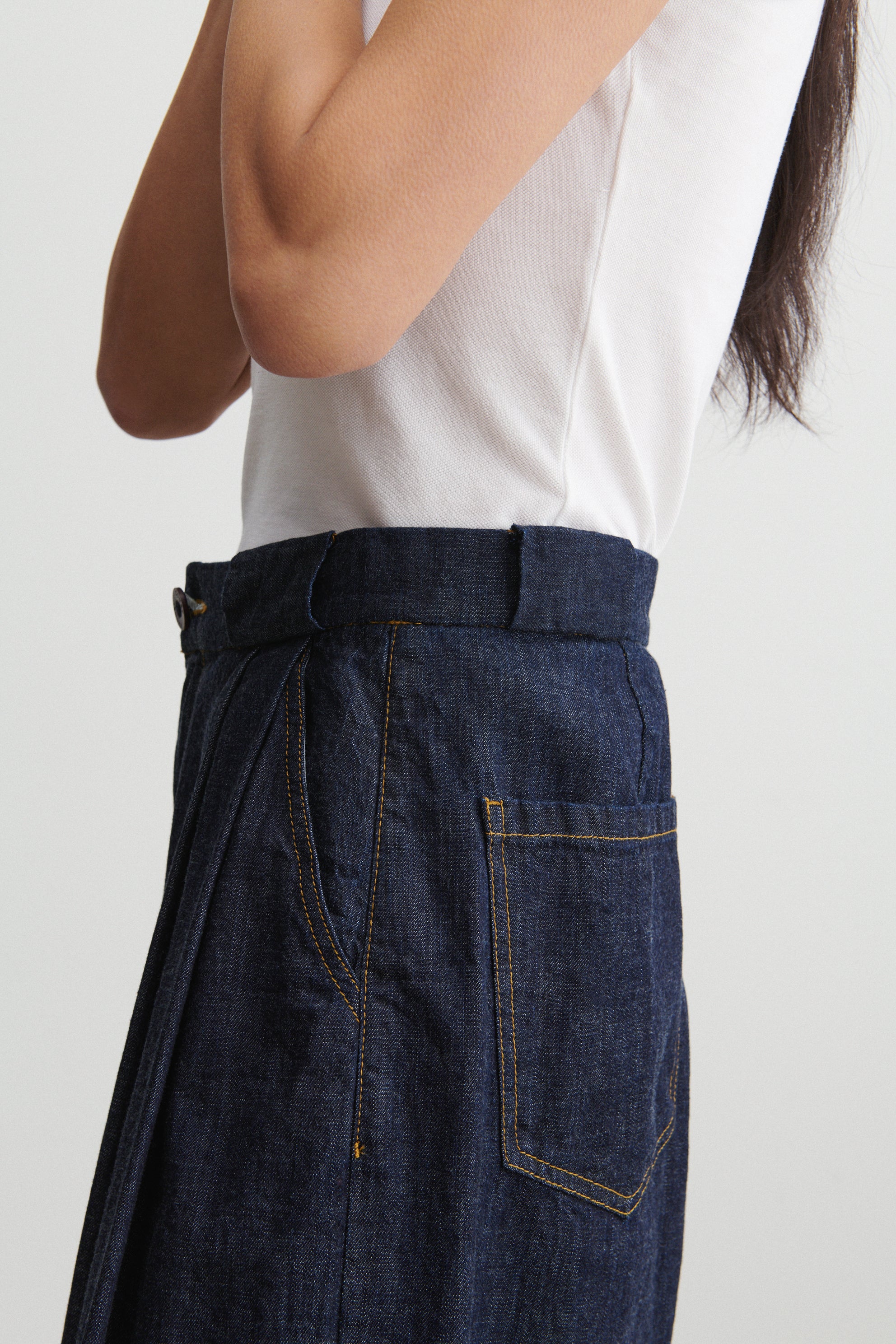 Wolcott Pant-DENIM-Rachel Comey