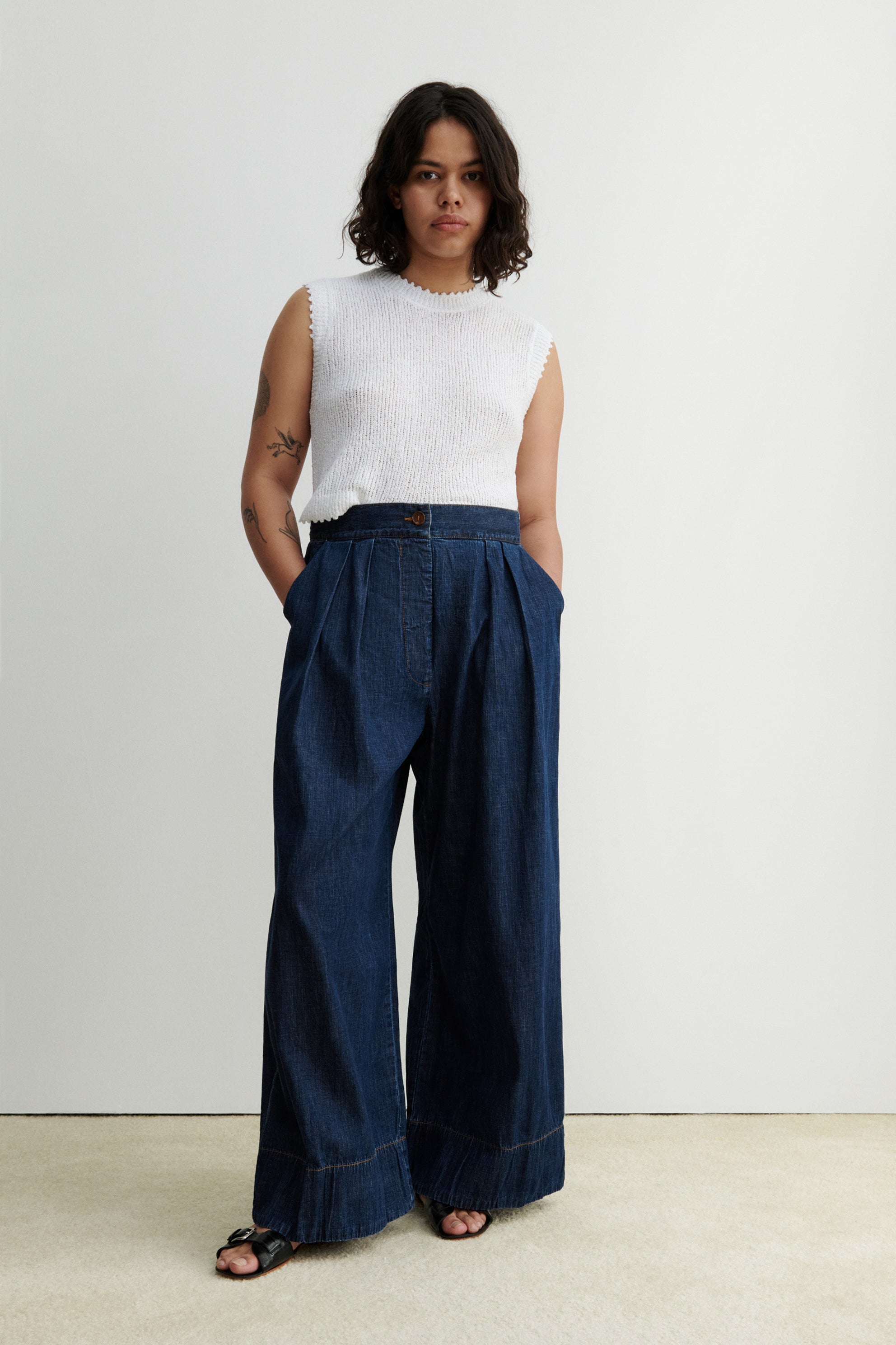 Coxsone Pant-DENIM-Rachel Comey