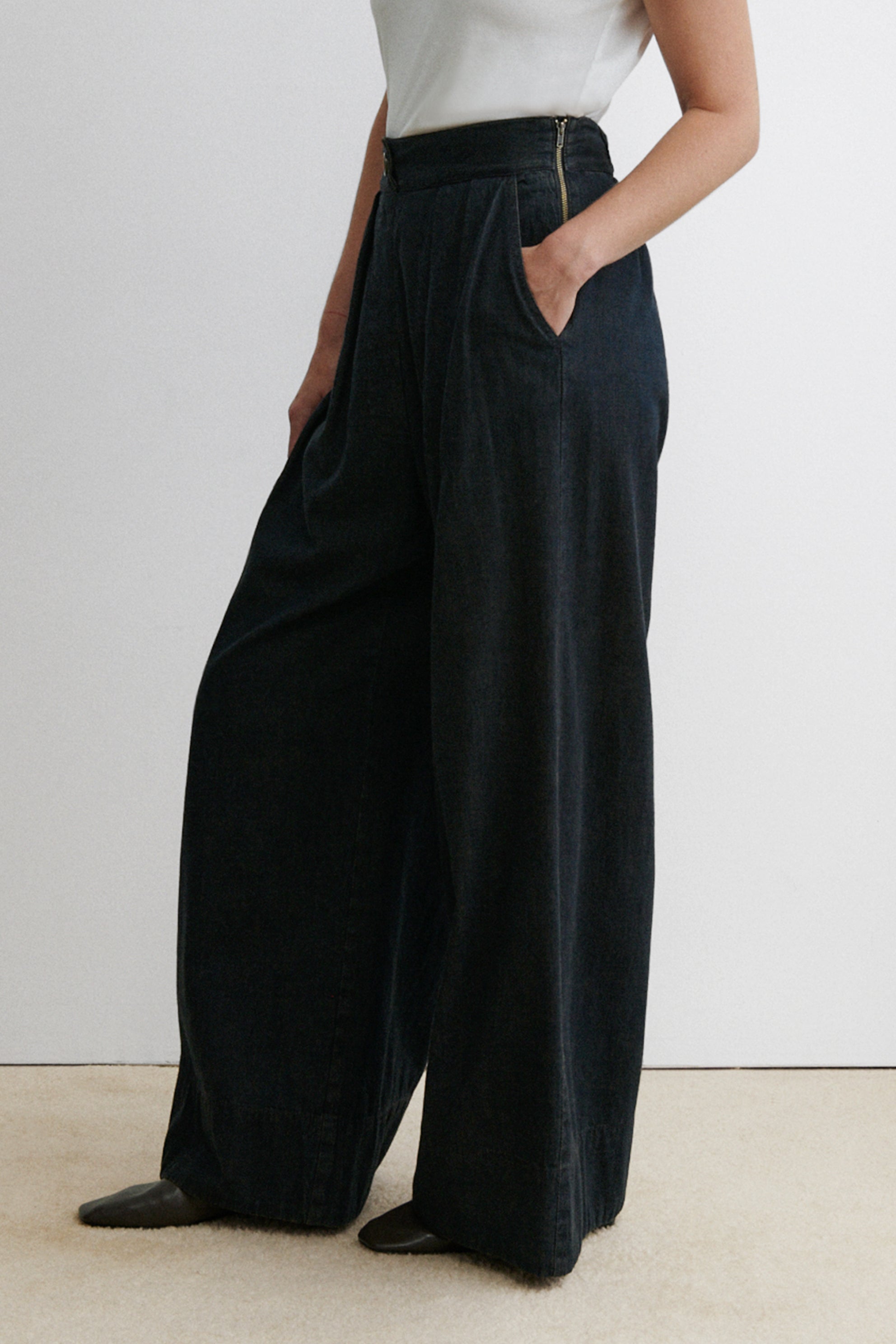 Coxsone Pant-DENIM-Rachel Comey