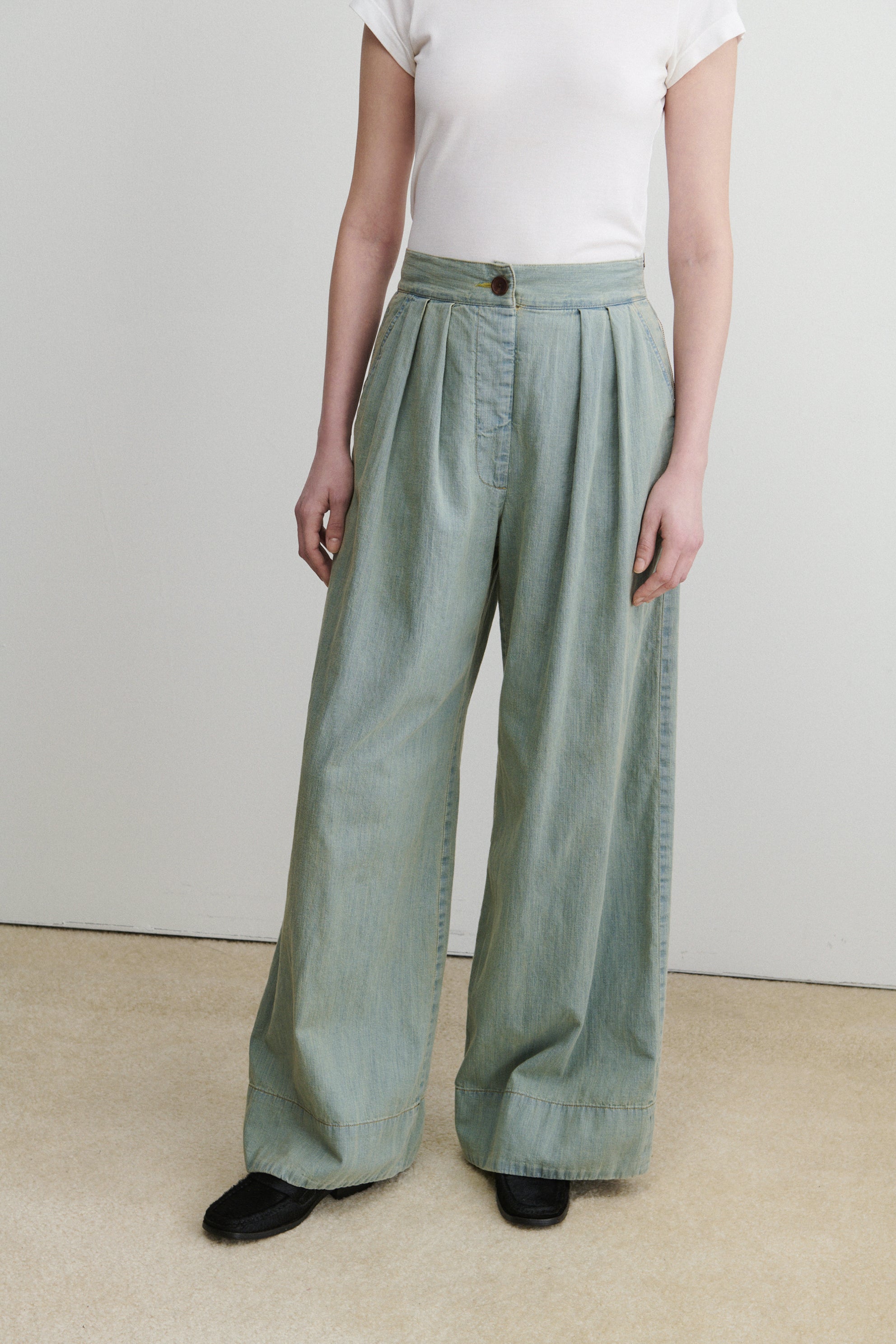 Coxsone Pant-DENIM-Rachel Comey