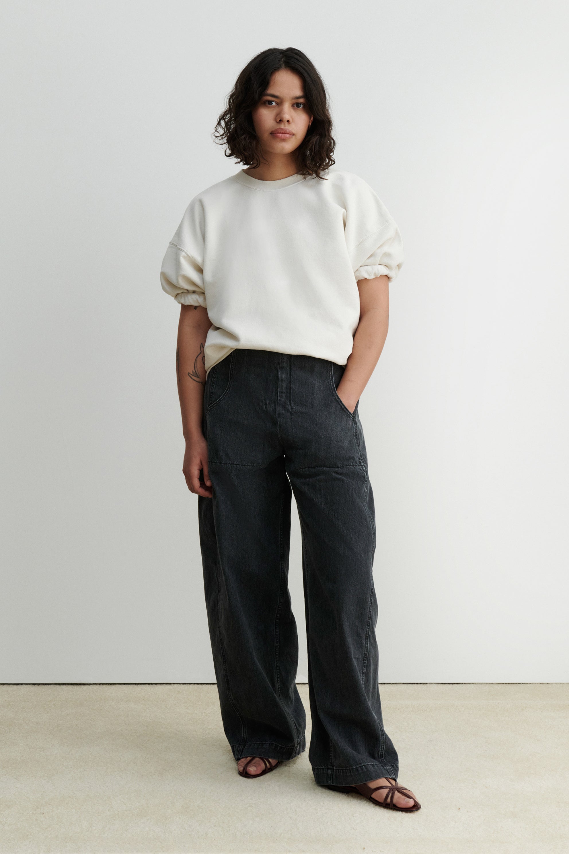 Stanza Sweatshirt-SWEATSHIRTS-Rachel Comey