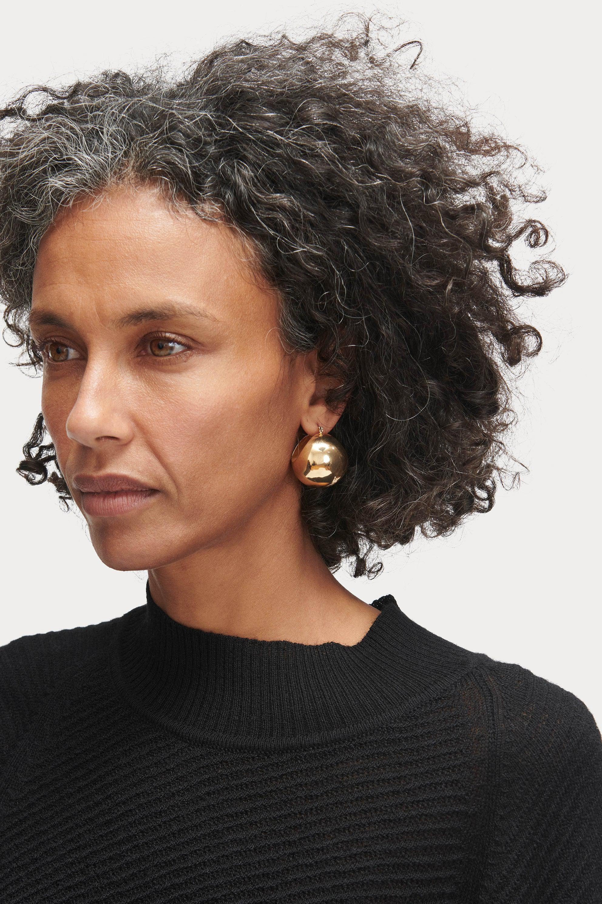 Large Keel Hoop-EARRINGS-Rachel Comey