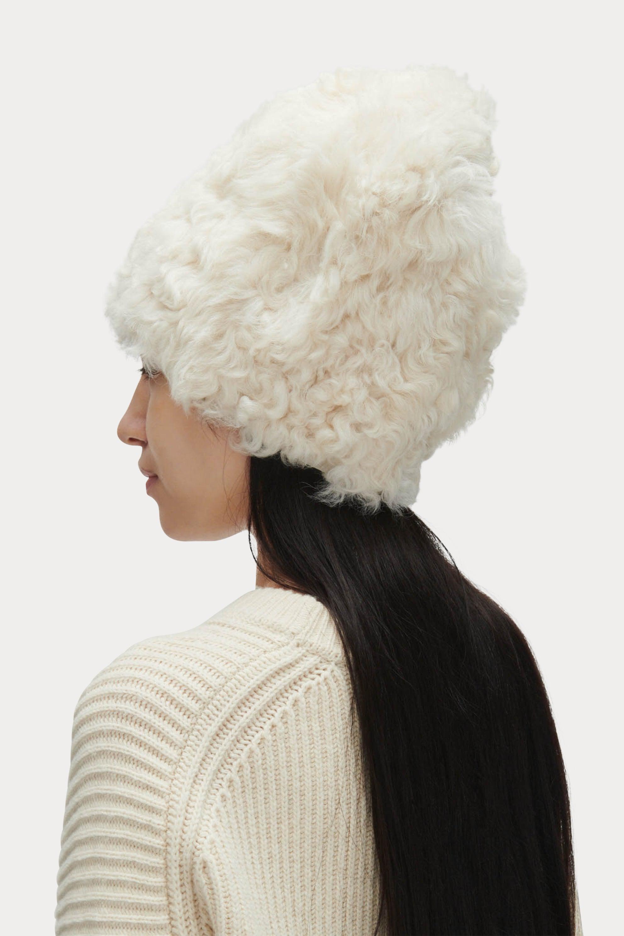 Shearling Beanie-HAT-Rachel Comey