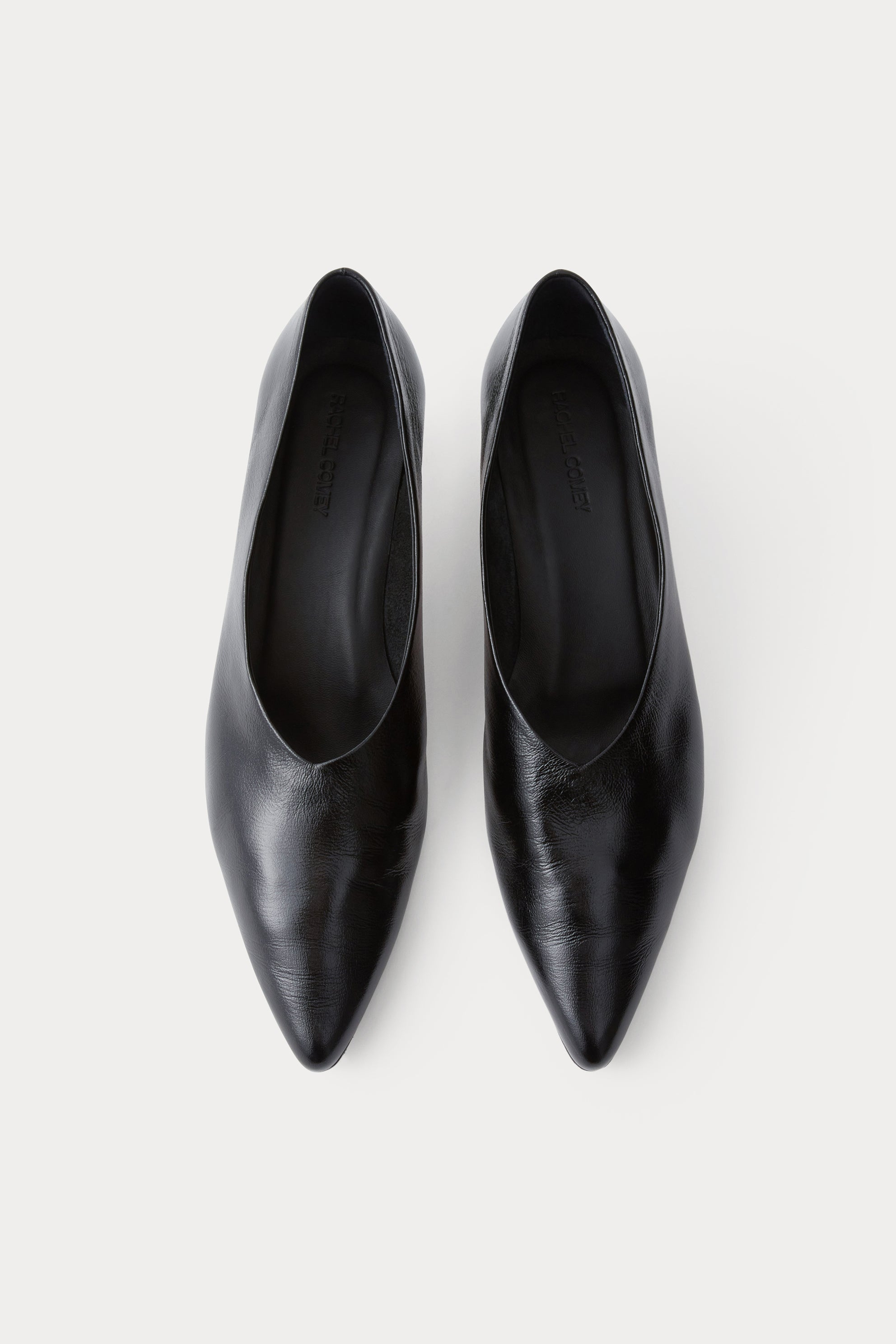 Clemmie Kitten Heel (Solid)-HEEL-Rachel Comey