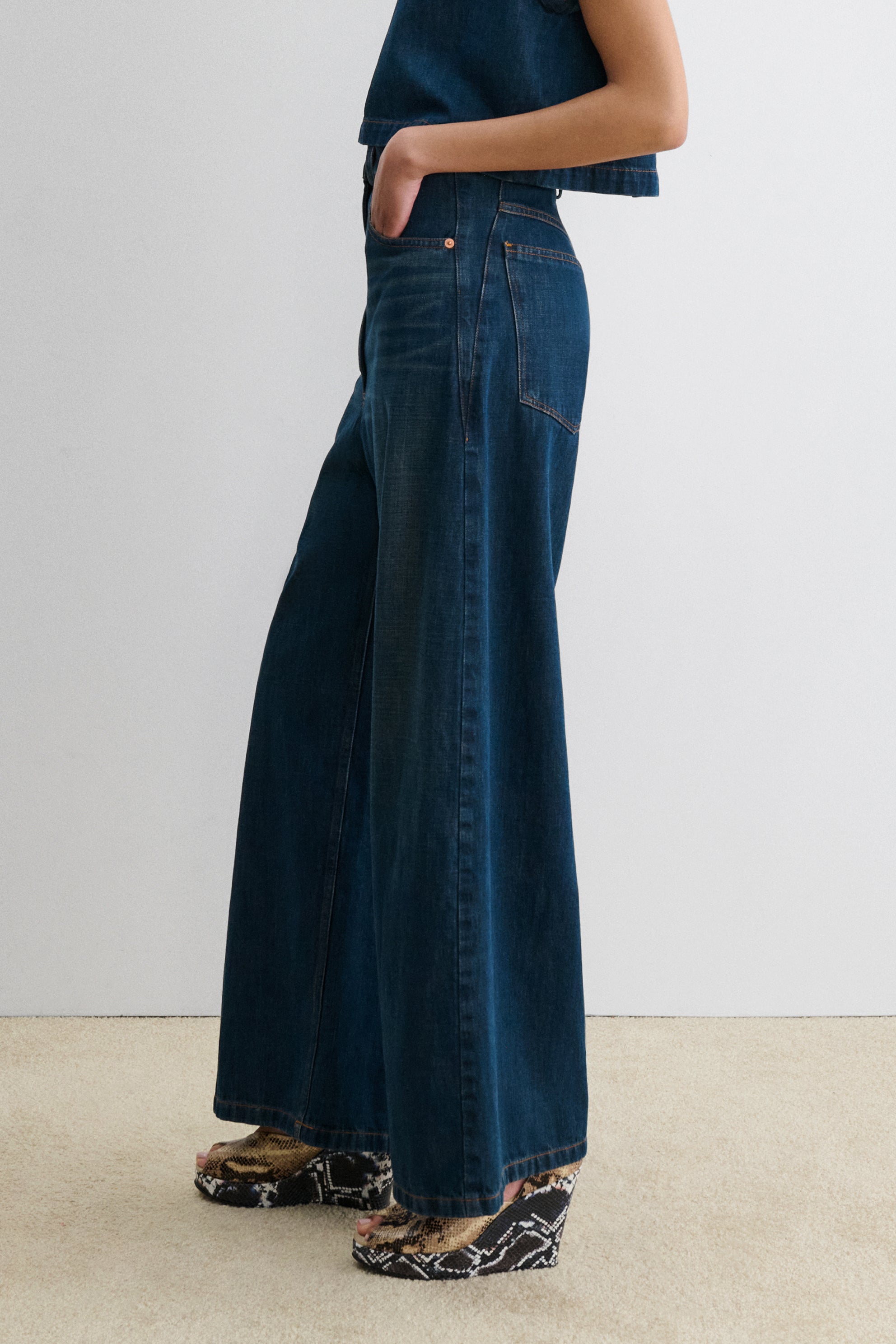 Dero Pant-DENIM-Rachel Comey