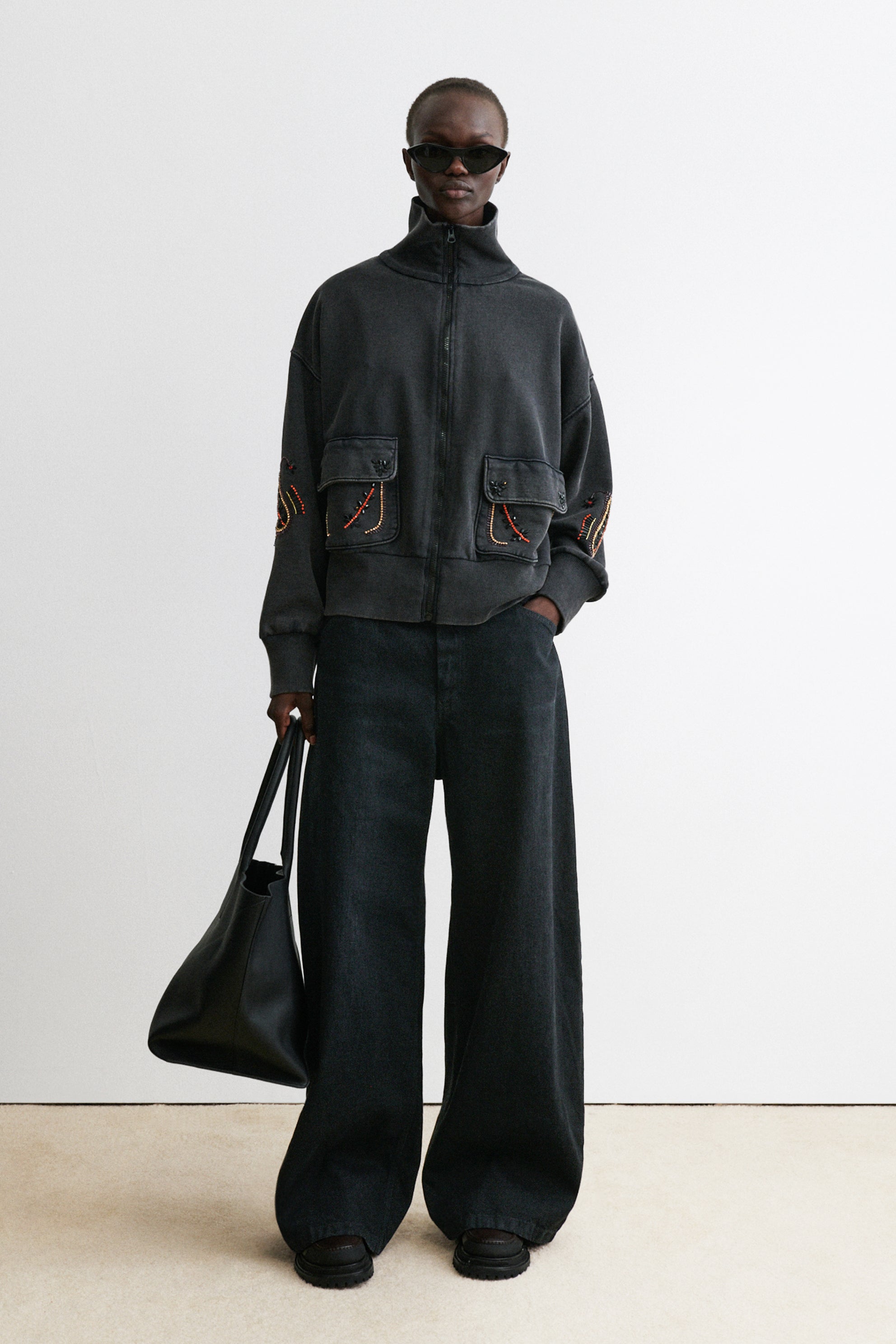 Slide Sweatshirt-SWEATSHIRTS-Rachel Comey