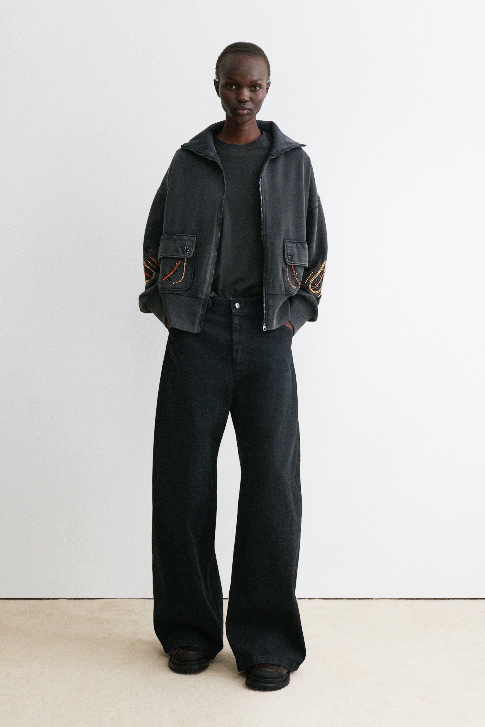 Slide Sweatshirt-SWEATSHIRTS-Rachel Comey