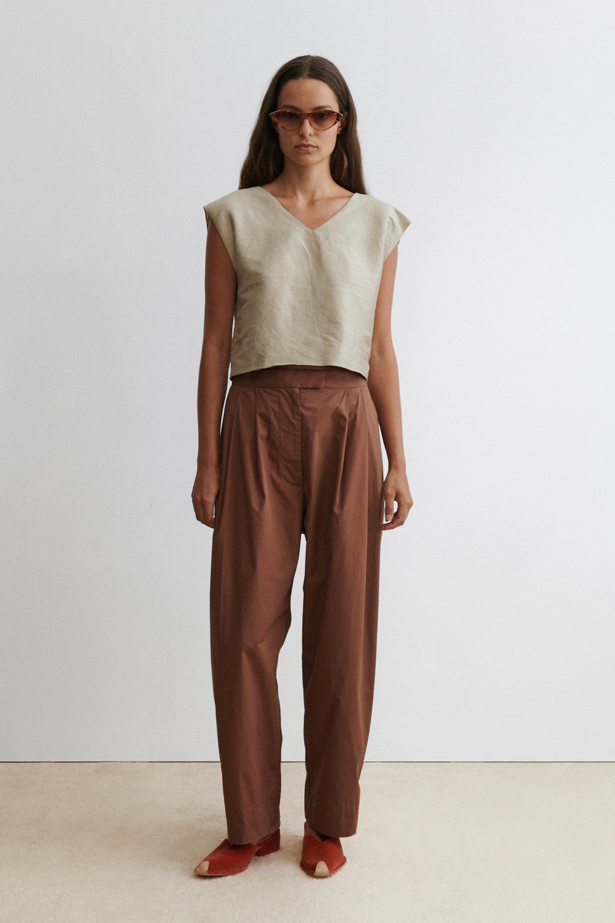 PERVERZE パーバーズ Cotton Rib Line Pants コットンリブラインパンツ