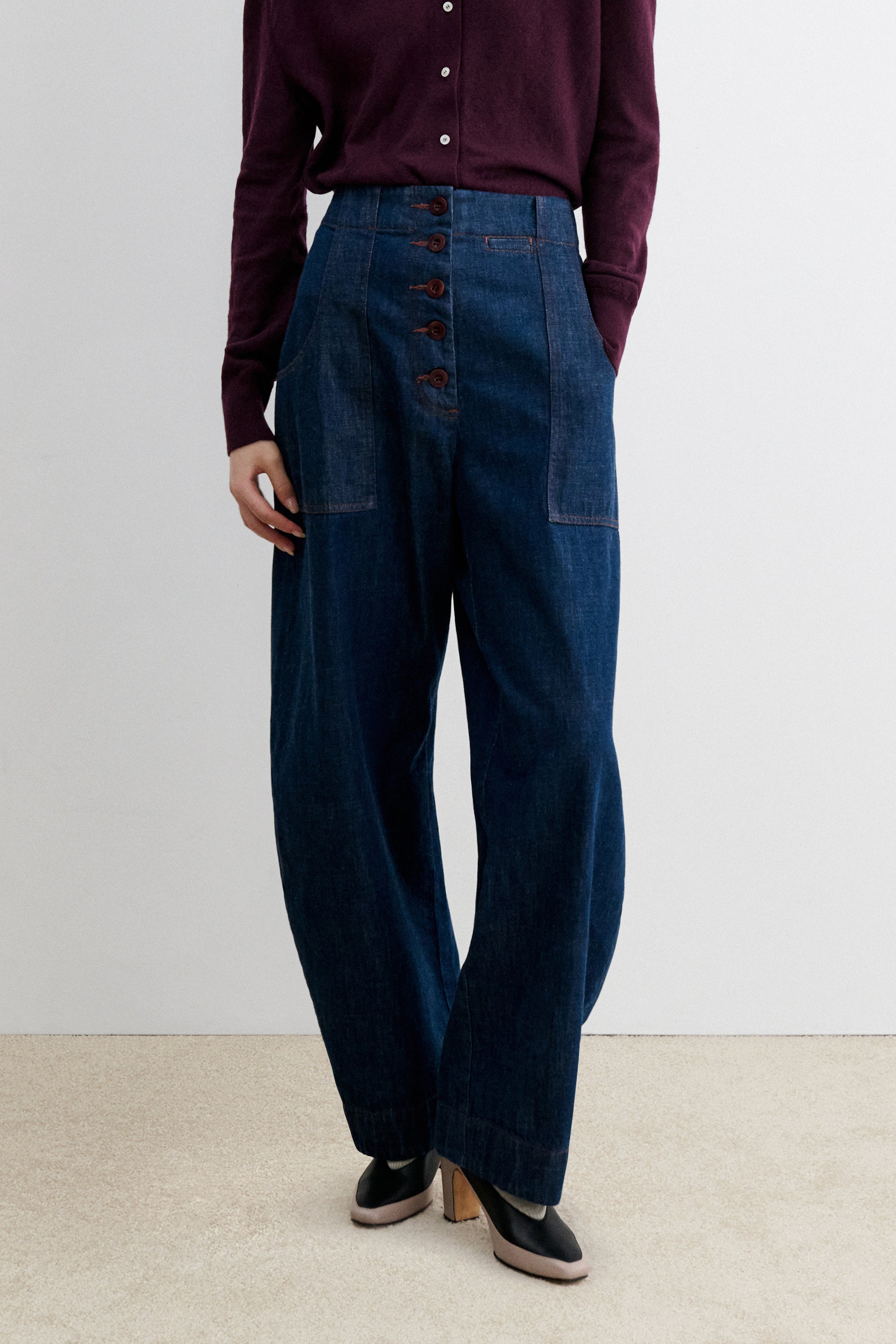 Mili Pant-DENIM-Rachel Comey