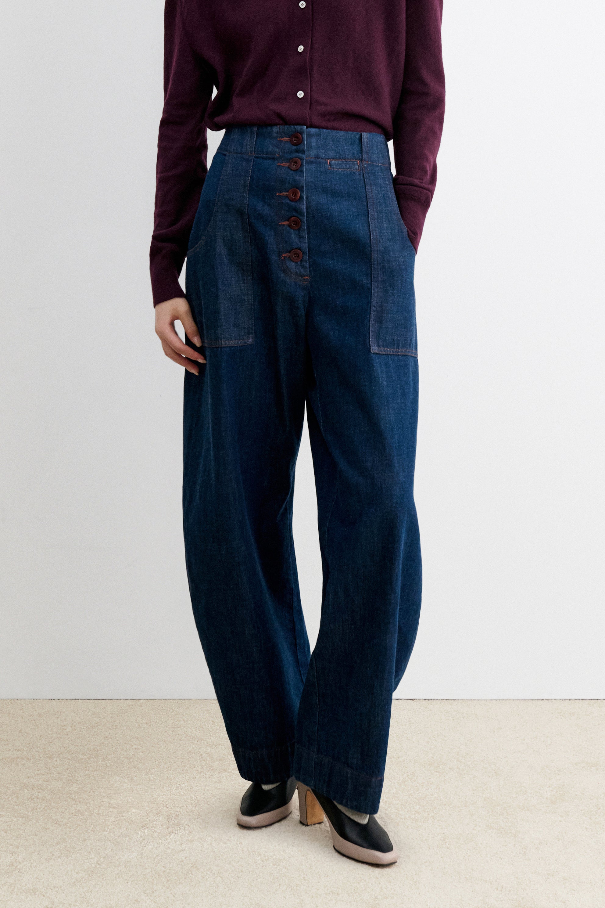 Mili Pant-DENIM-Rachel Comey