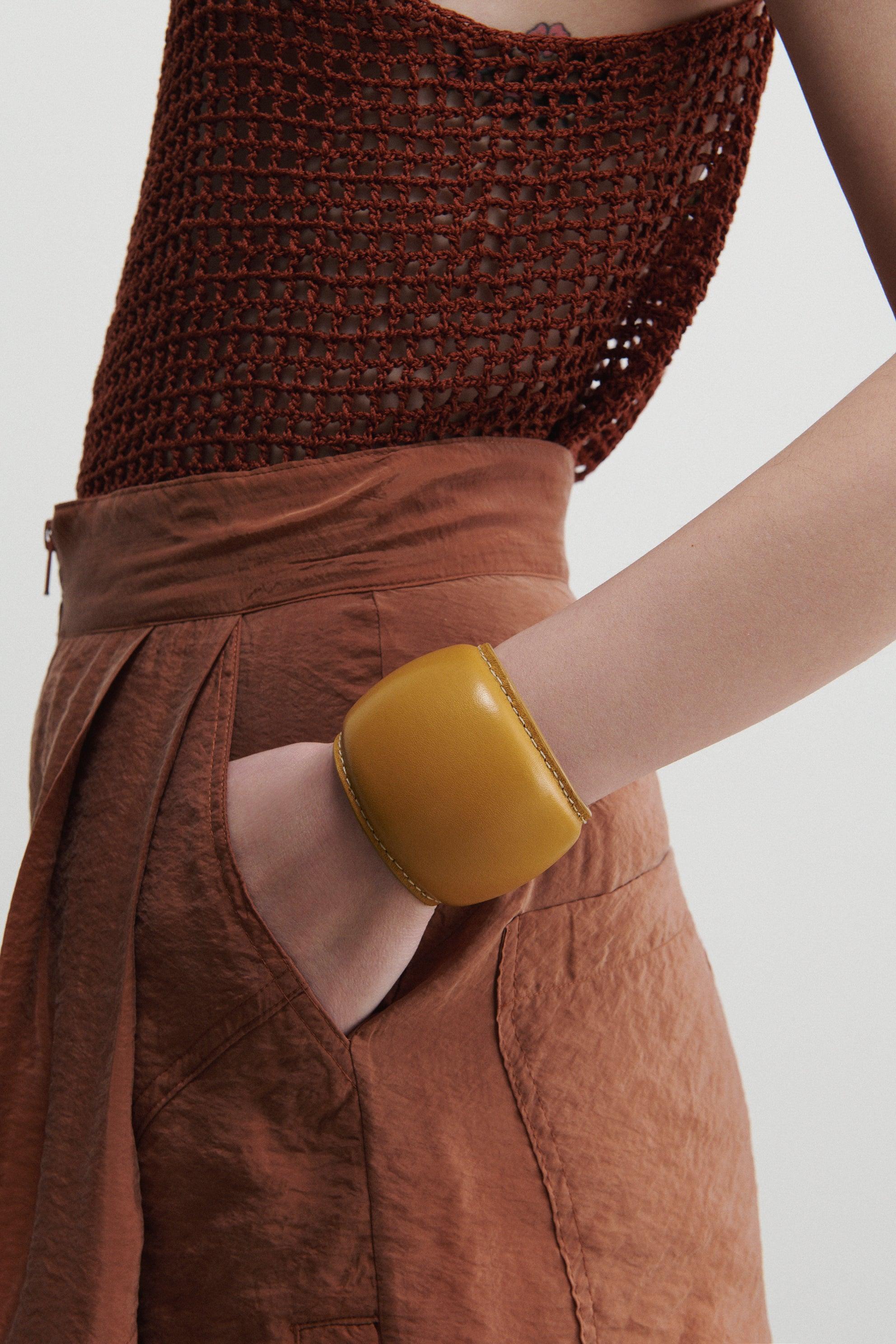 Leather Sew Cuff-BRACELETS-Rachel Comey