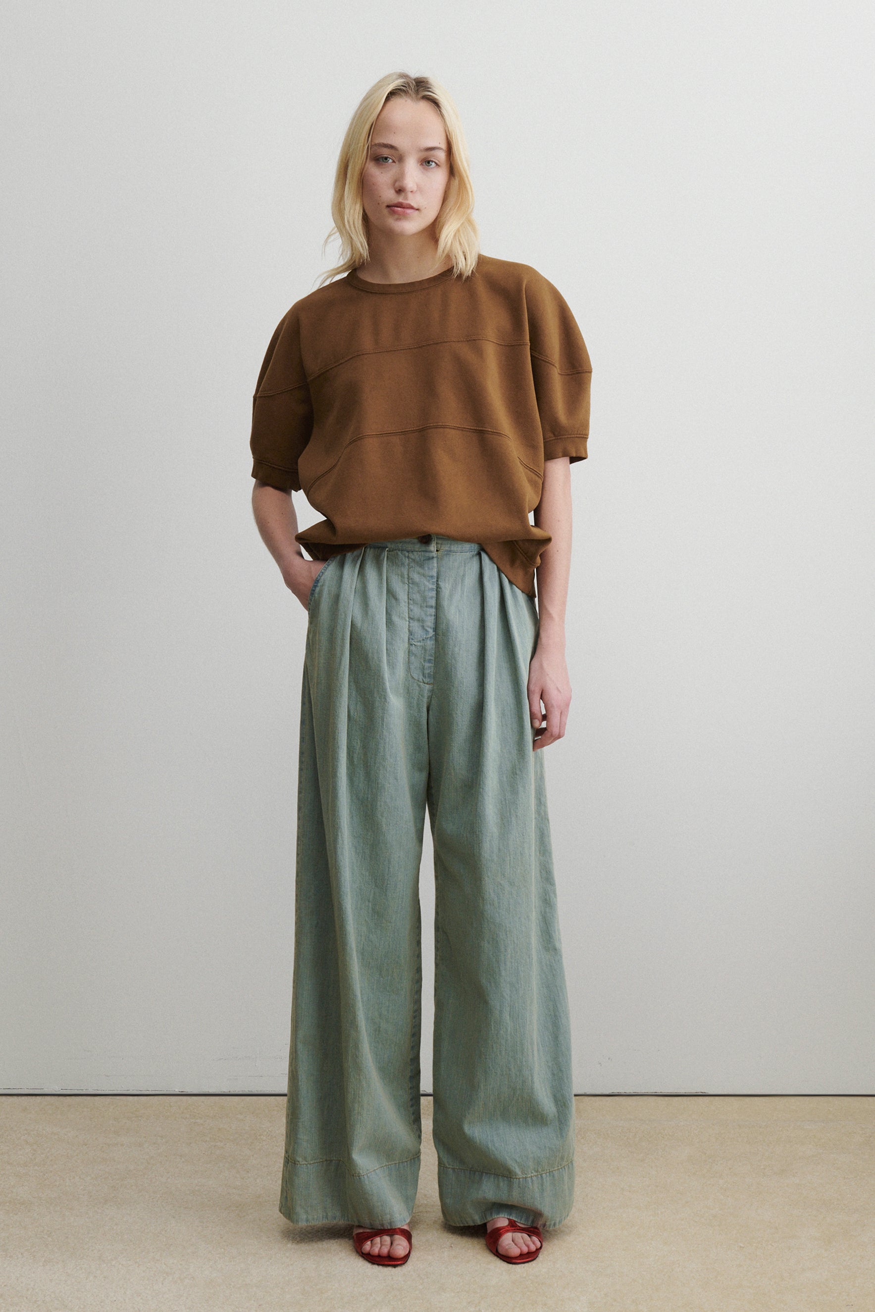 Football Sweatshirt-SWEATSHIRTS-Rachel Comey