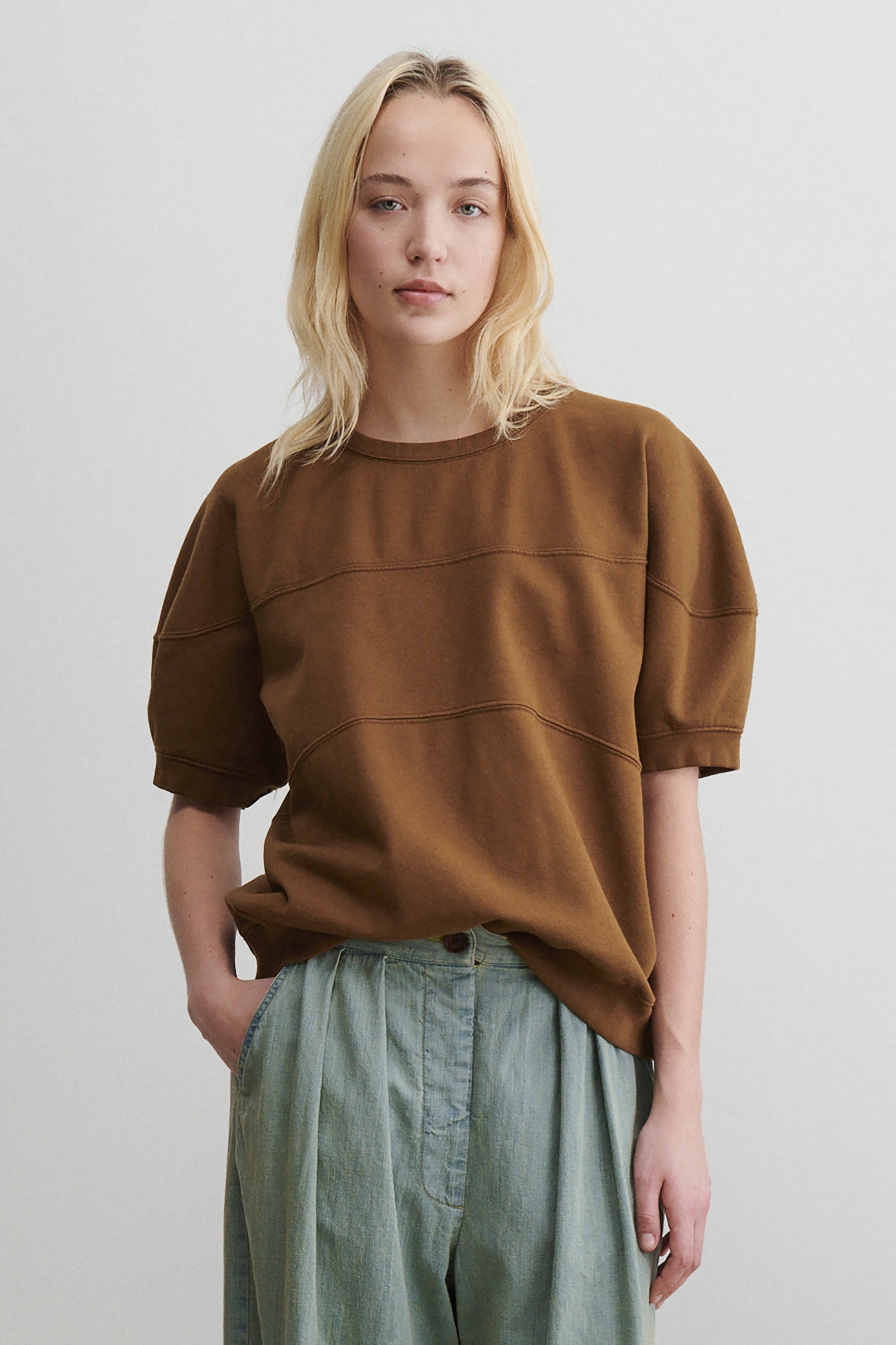 Football Sweatshirt-SWEATSHIRTS-Rachel Comey