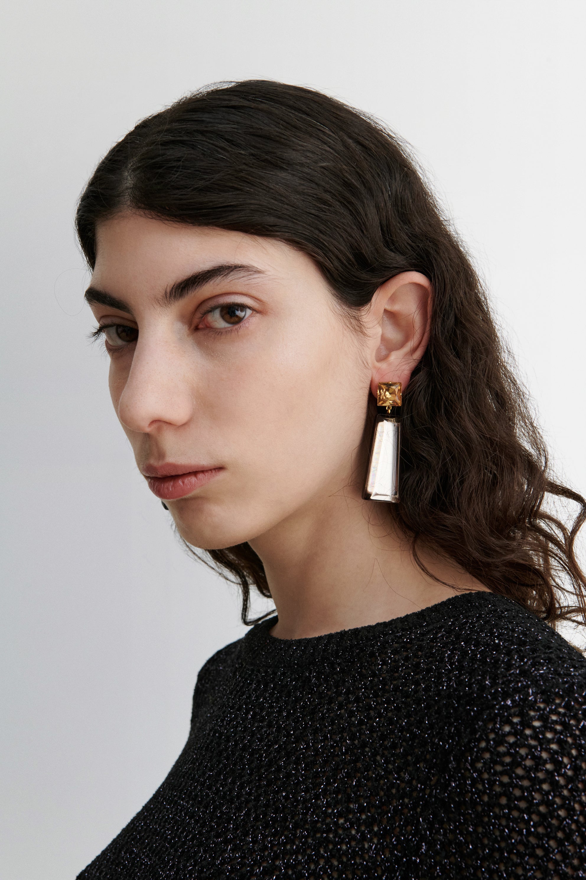 Beam Gem Earring-EARRINGS-Rachel Comey