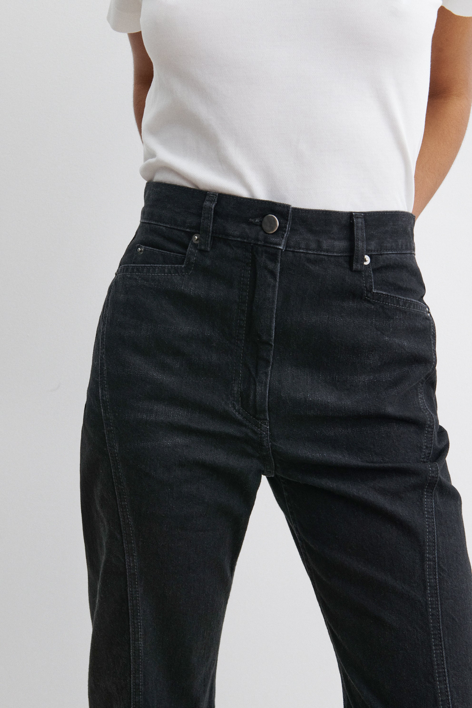 Swerve Pant-DENIM-Rachel Comey