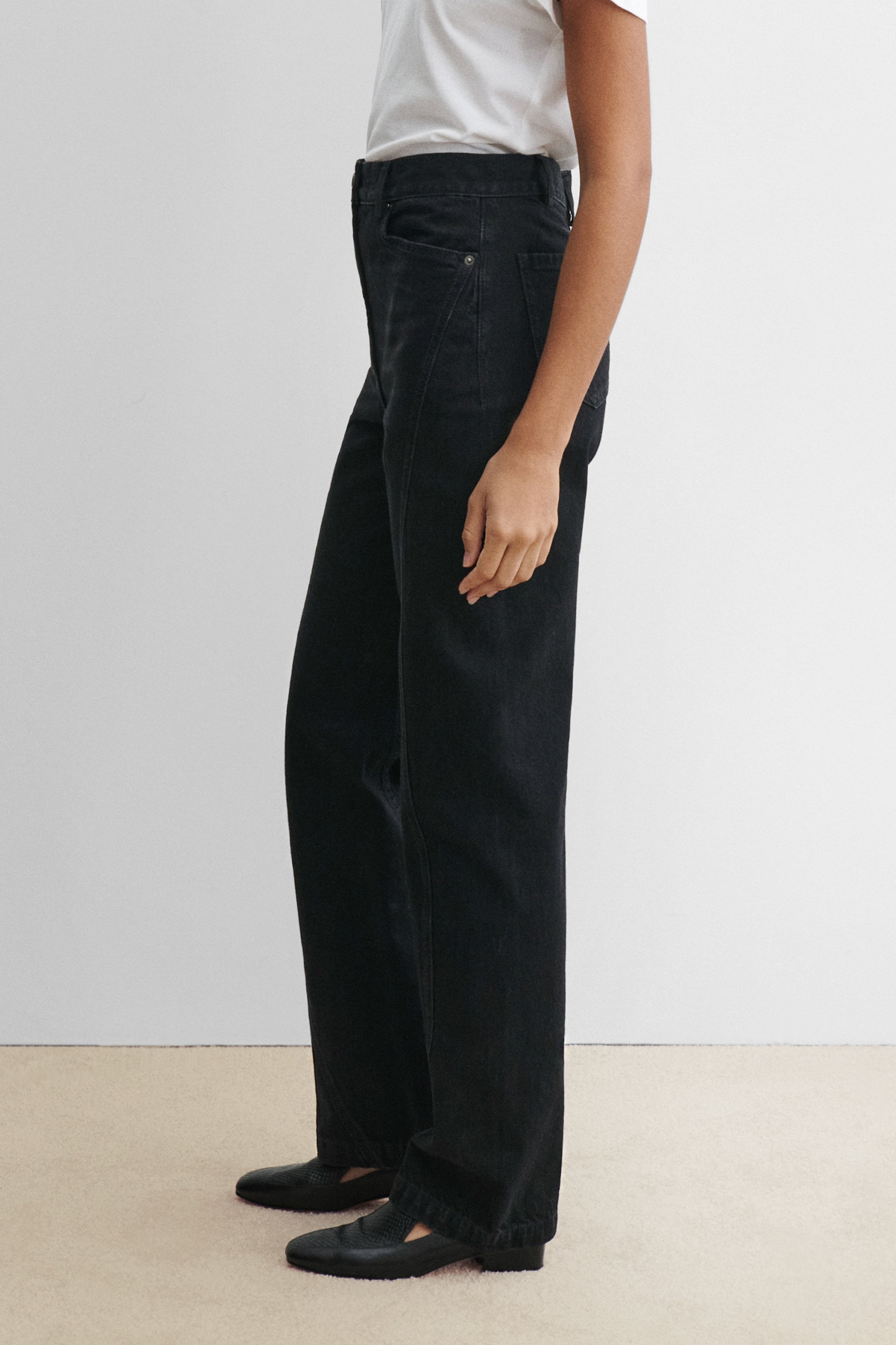 Swerve Pant-DENIM-Rachel Comey