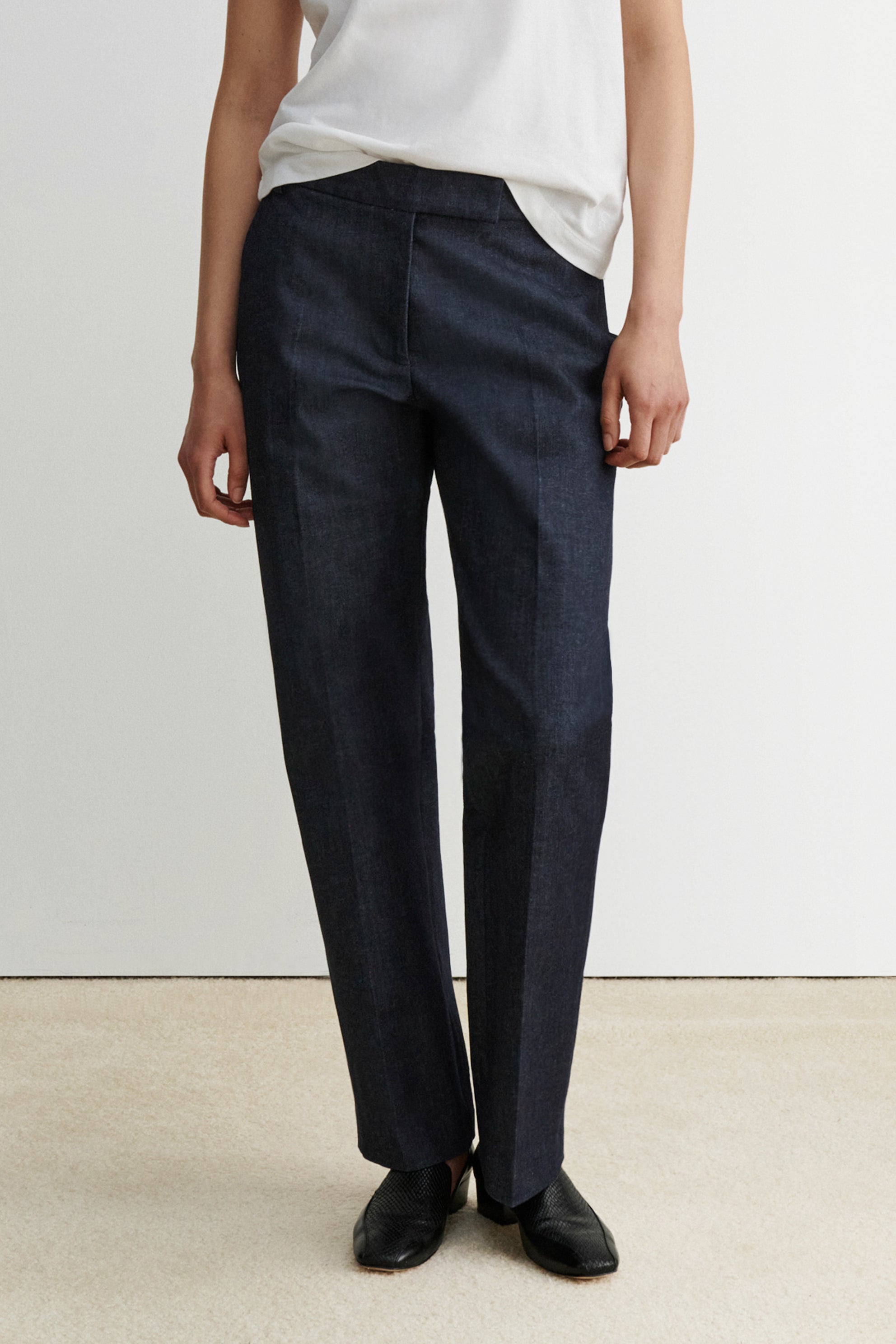 Snip Pants-DENIM-Rachel Comey