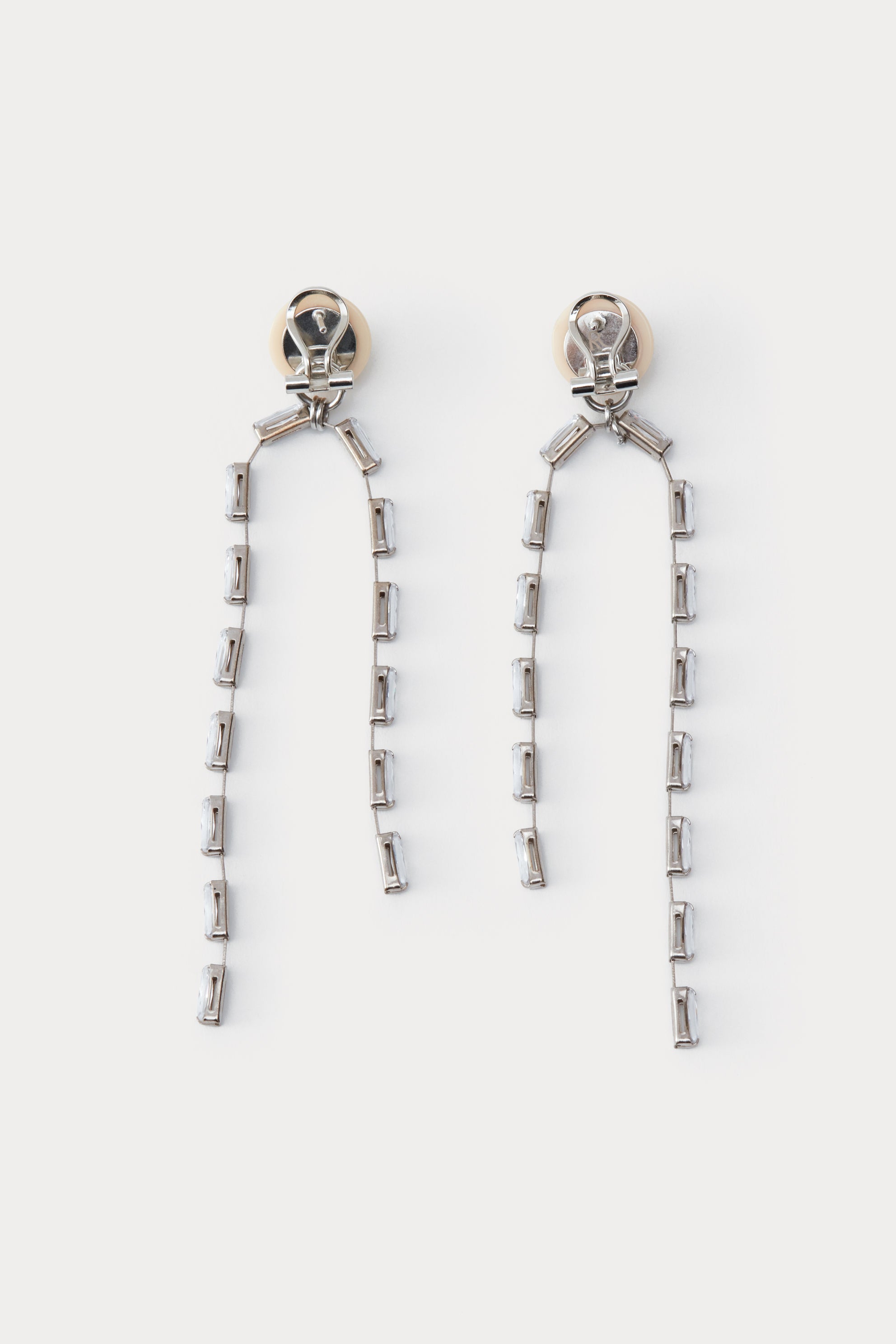 Draped Baguette Earrings-EARRINGS-Rachel Comey
