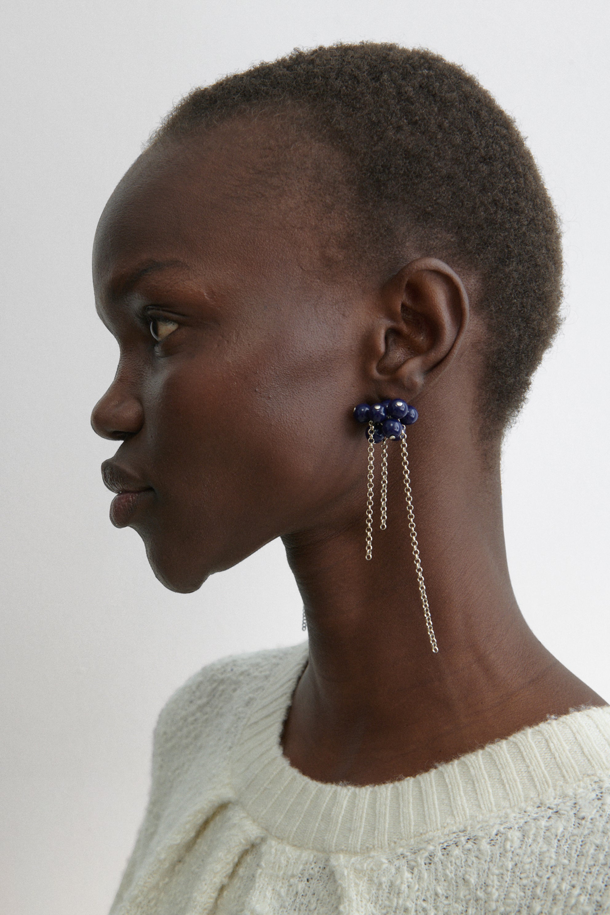 Bauble Mesh Earrings-EARRINGS-Rachel Comey