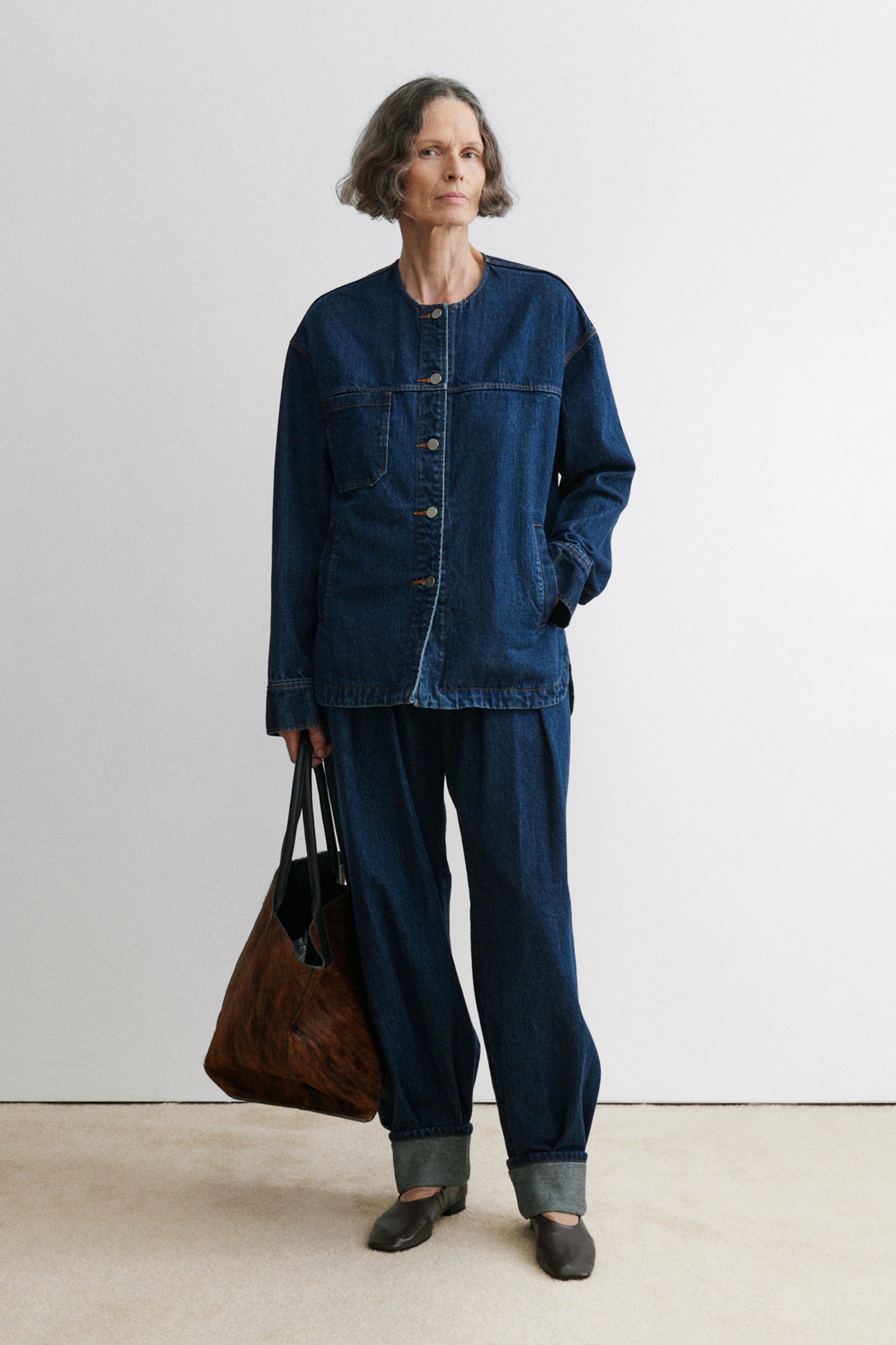 ジャケット・アウター jonnlynx / RECYCLING COLOR DENIM JACKET Relaxed Denim Jacket - Fabletics