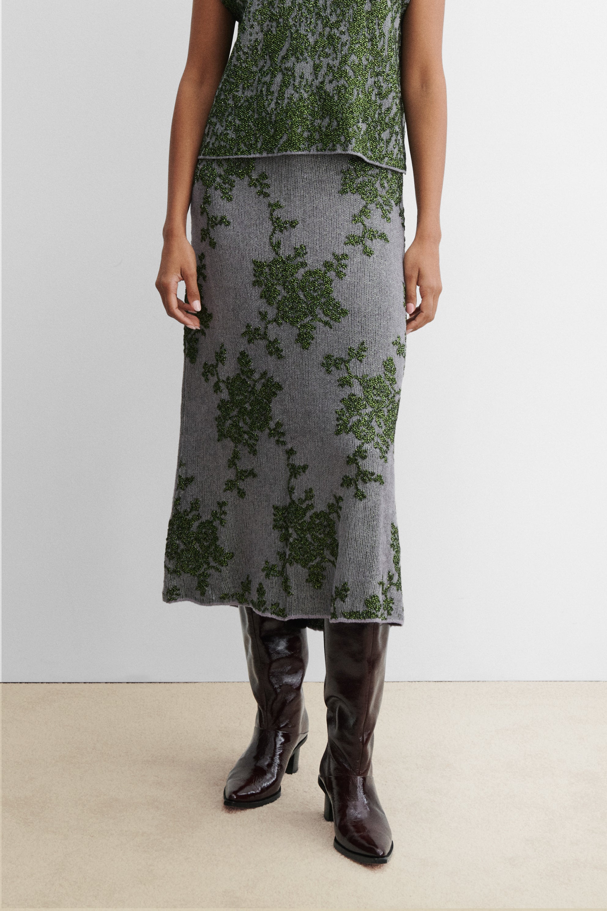 Broccada Skirt-SKIRTS-Rachel Comey