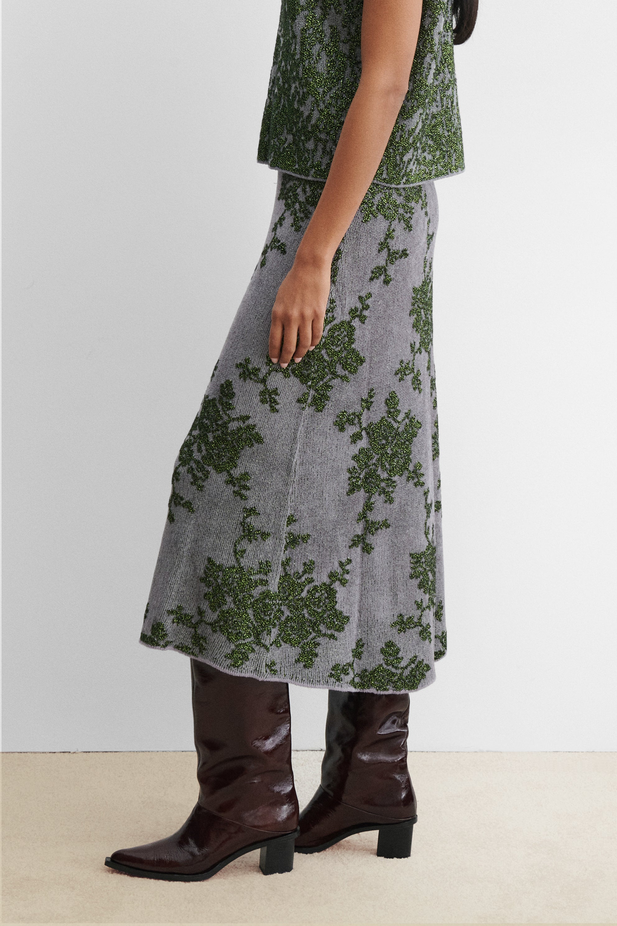 Broccada Skirt-SKIRTS-Rachel Comey