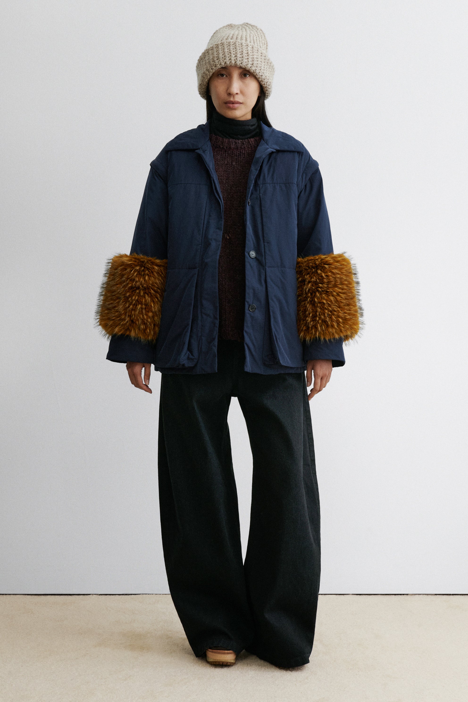 Muff Coat-JACKETS/OUTERWEAR-Rachel Comey