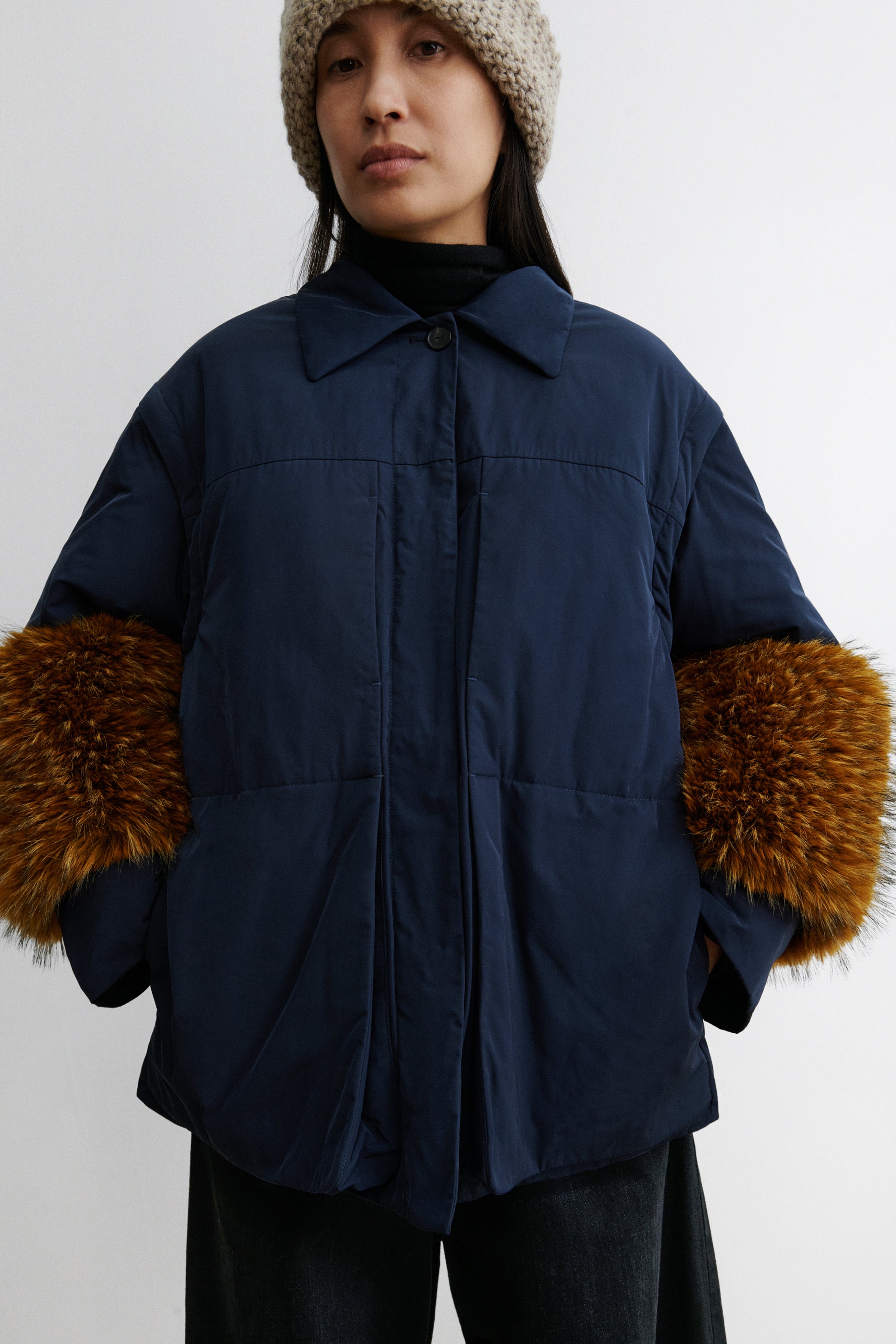 Muff Coat-JACKETS/OUTERWEAR-Rachel Comey
