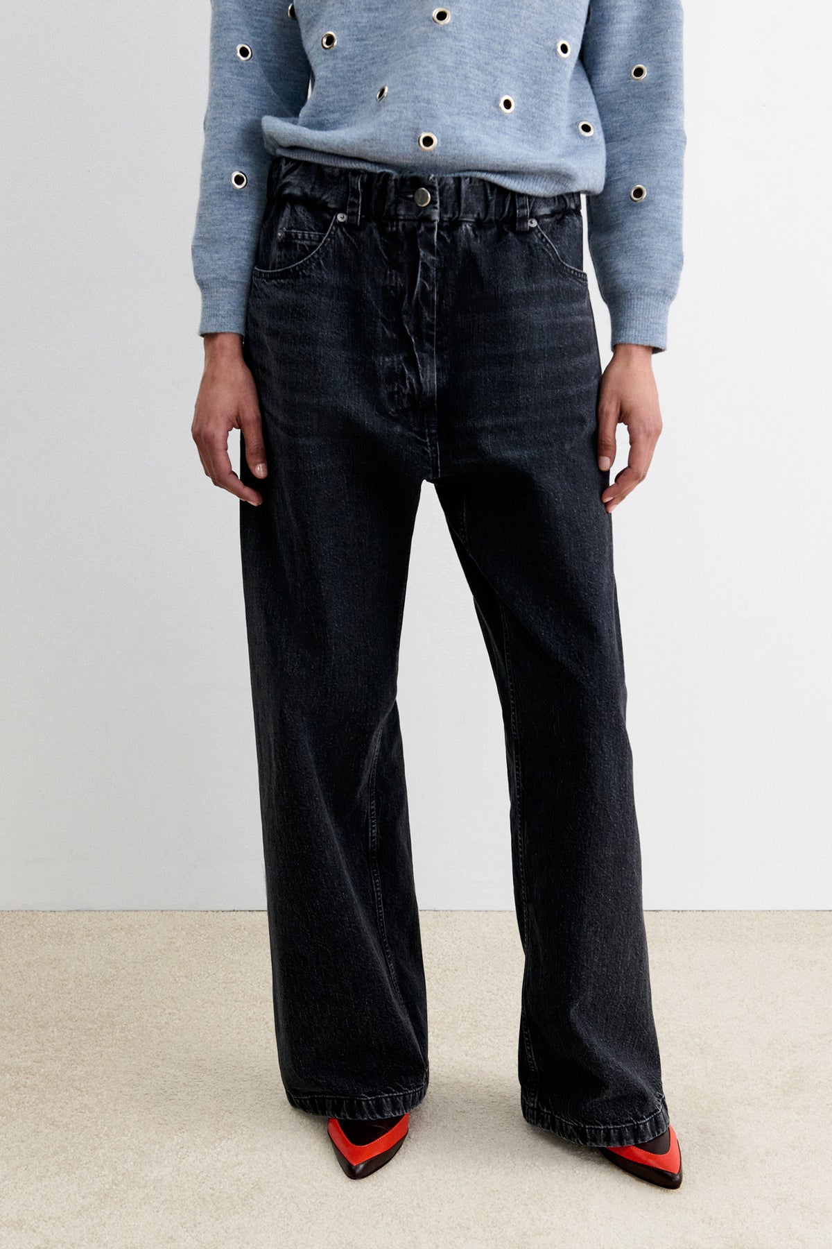 Slacker Pant-DENIM-Rachel Comey