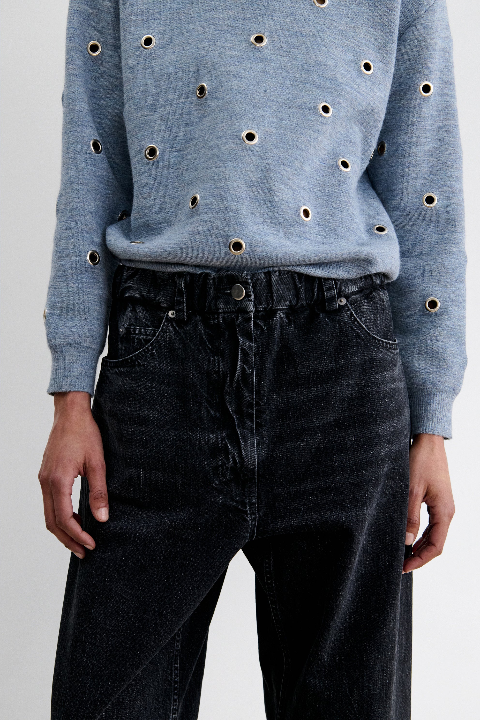 Slacker Pant-DENIM-Rachel Comey
