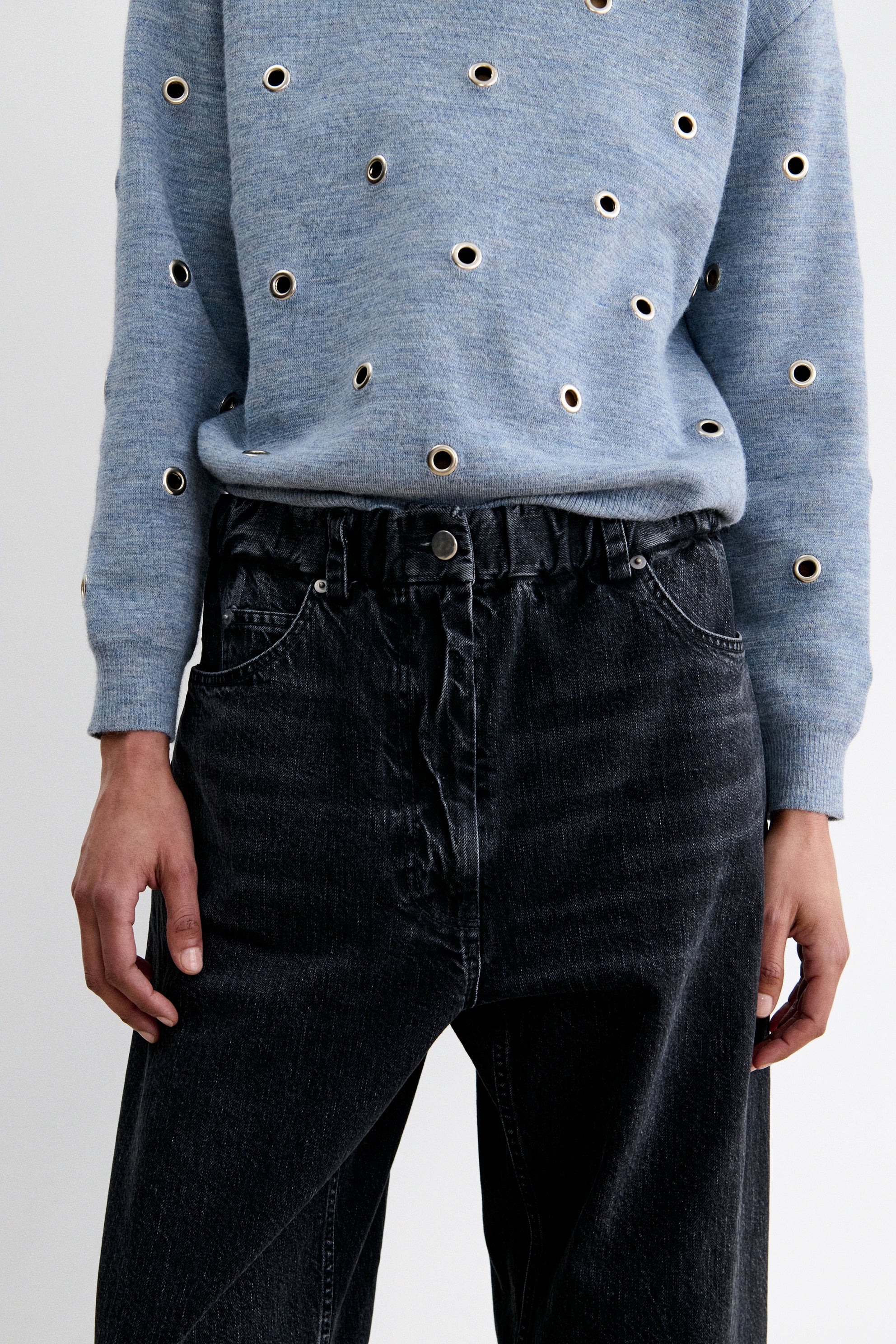 Slacker Pant-DENIM-Rachel Comey