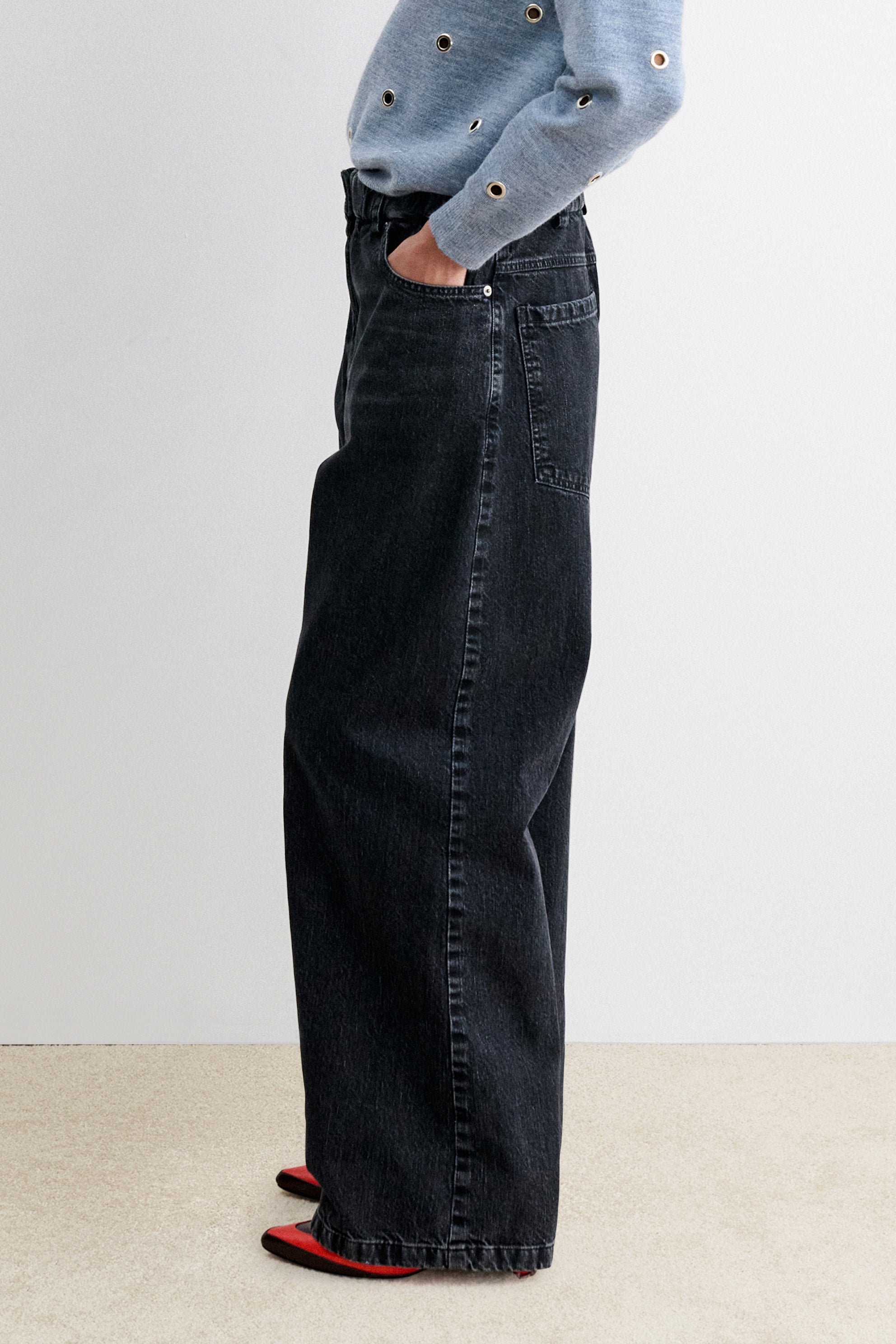 Slacker Pant-DENIM-Rachel Comey