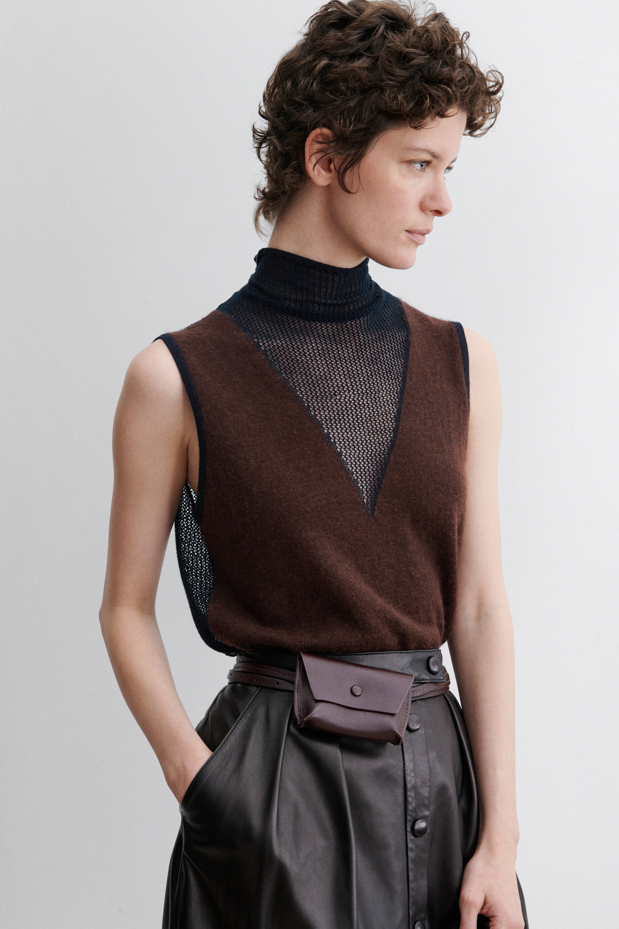 Double Wrap Hamecon Card Slot Belt-BELTS-Rachel Comey