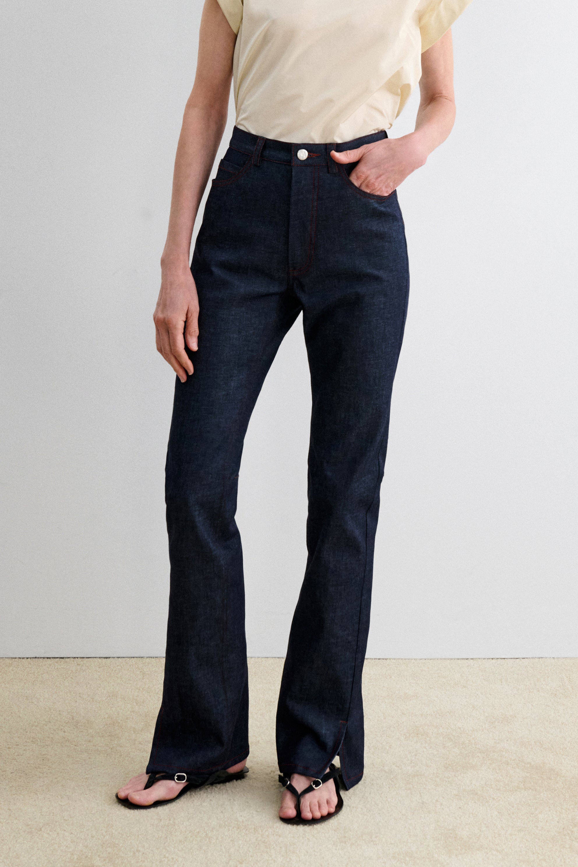 Lollin Pant-DENIM-Rachel Comey
