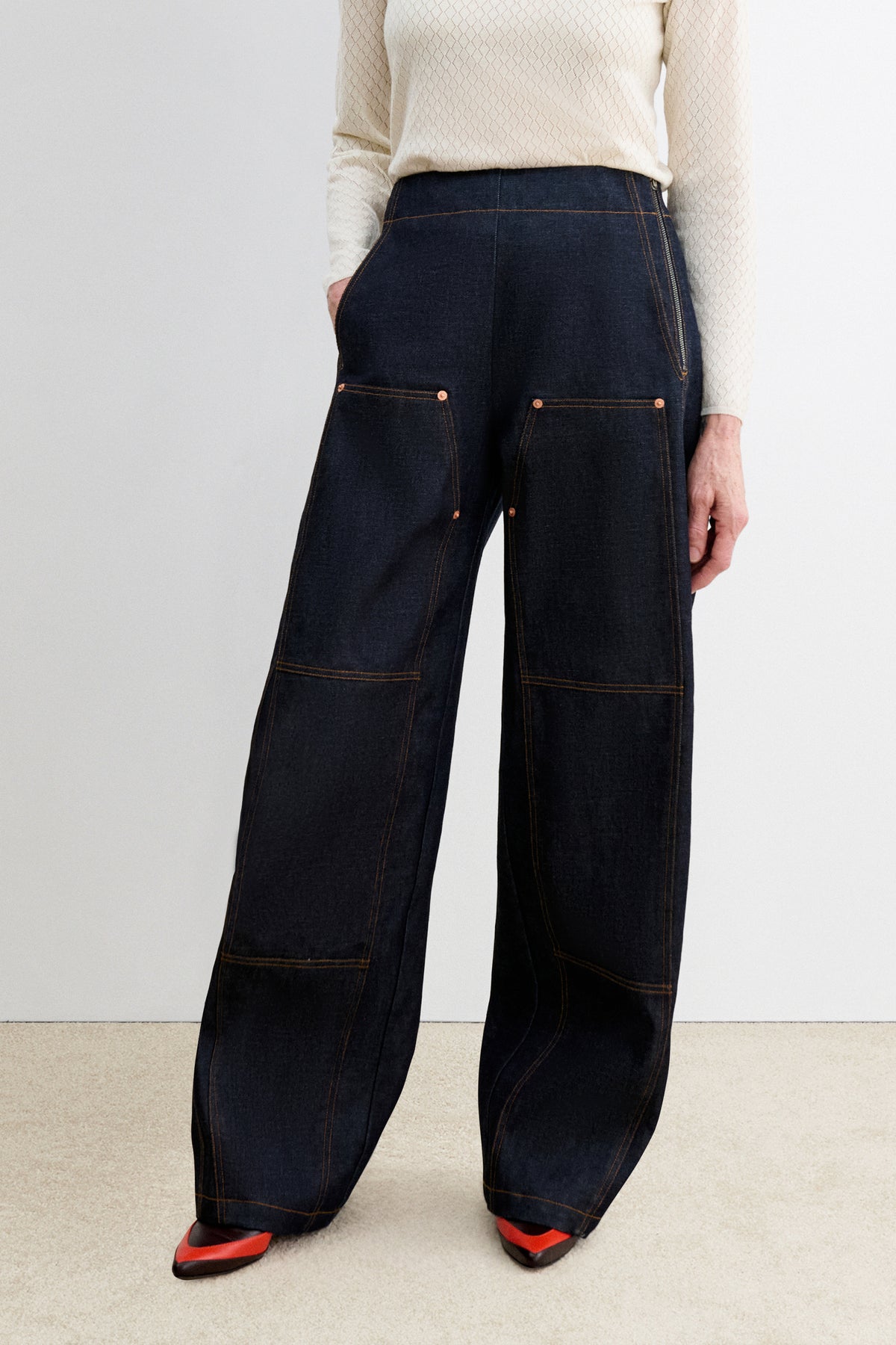 Tandy Pant-DENIM-Rachel Comey
