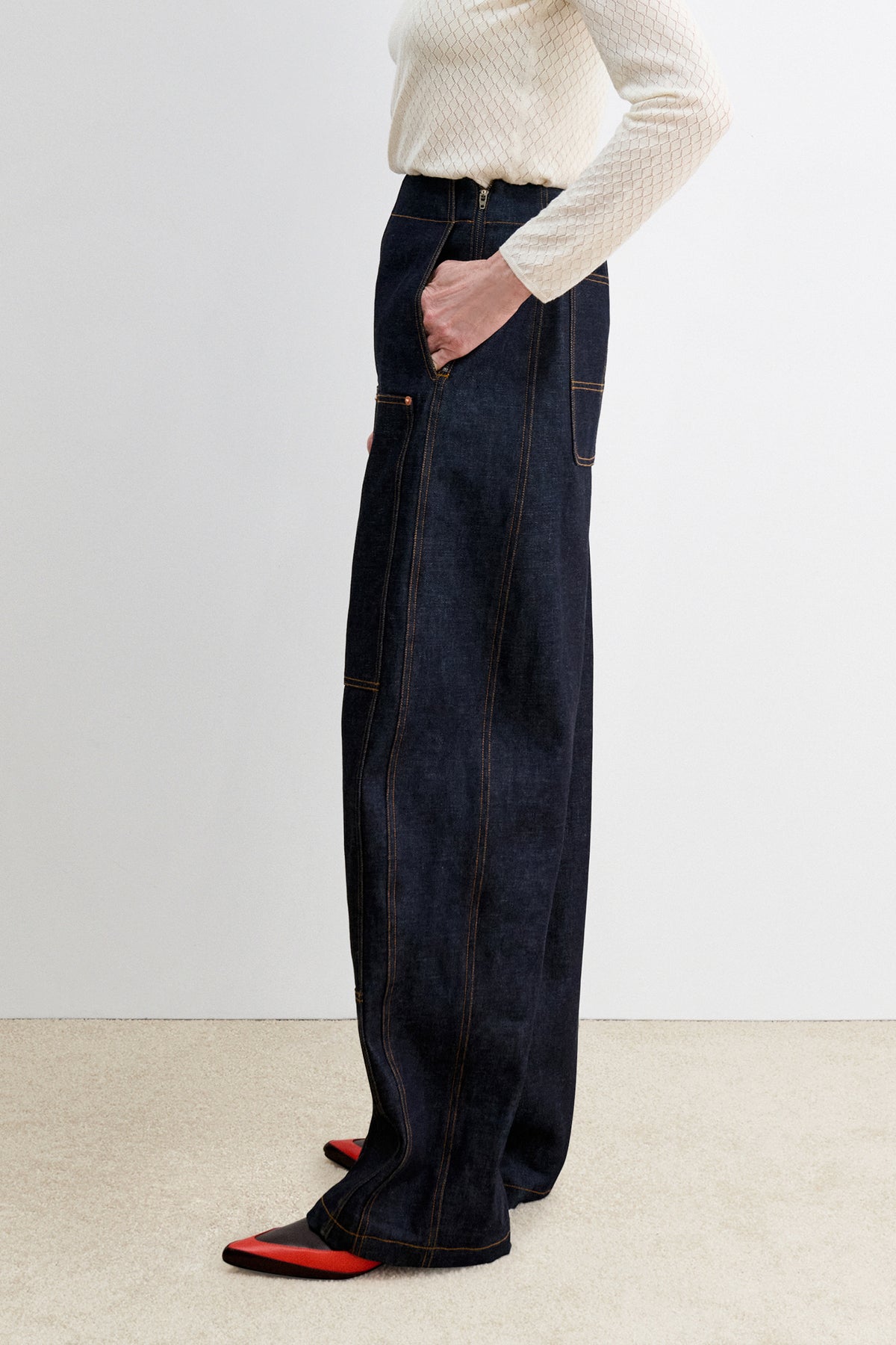 Tandy Pant-DENIM-Rachel Comey