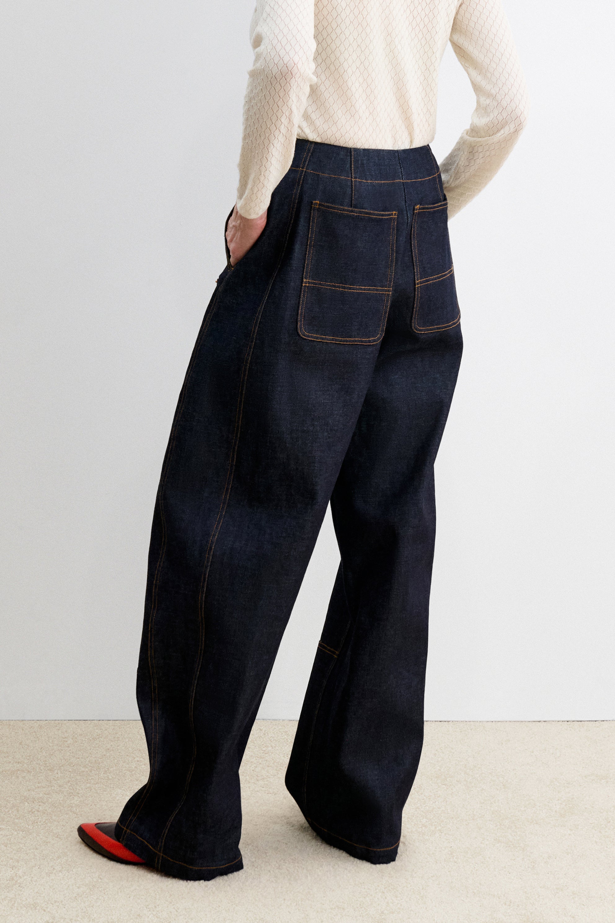 Tandy Pant-DENIM-Rachel Comey