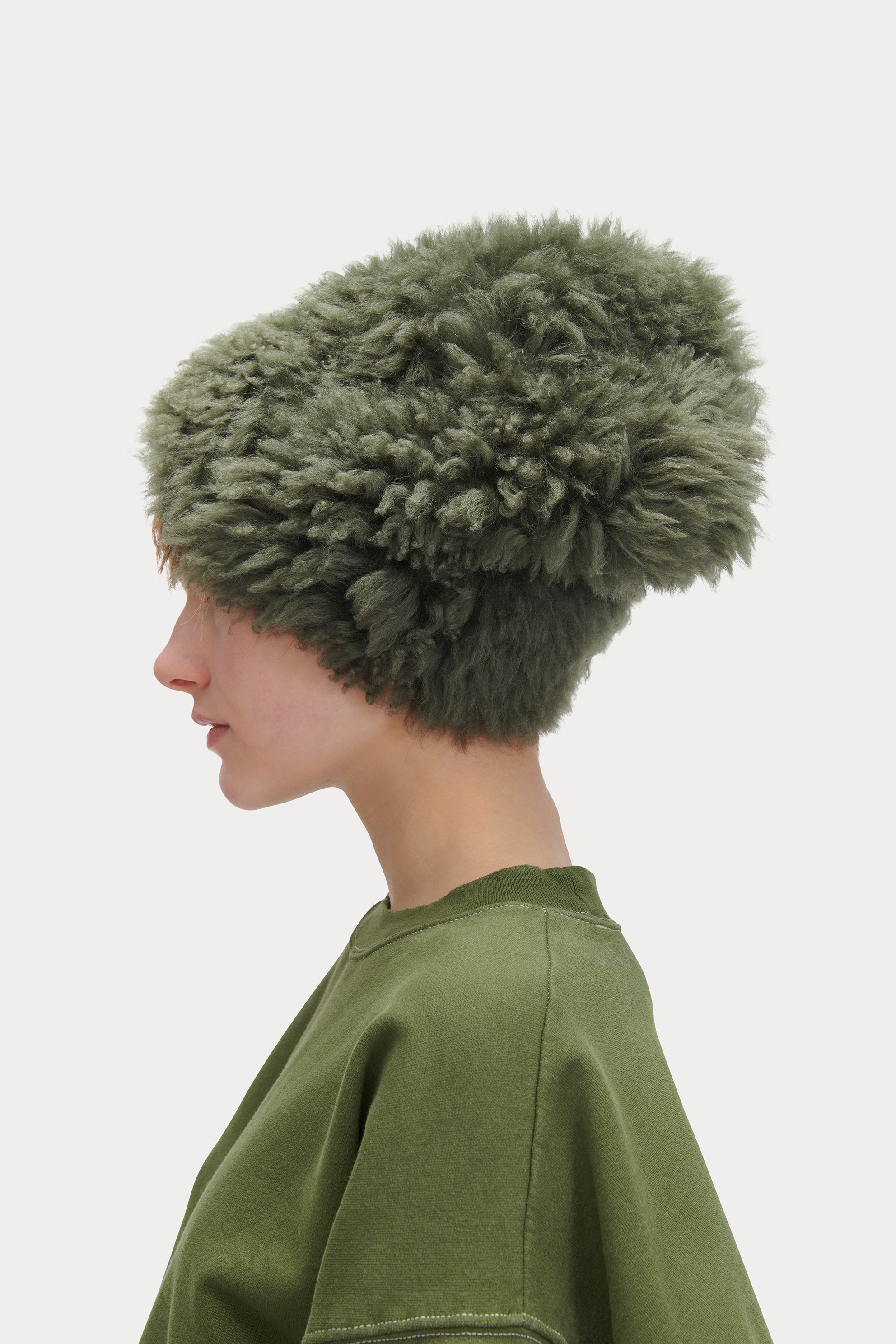 Shearling Beanie-HAT-Rachel Comey