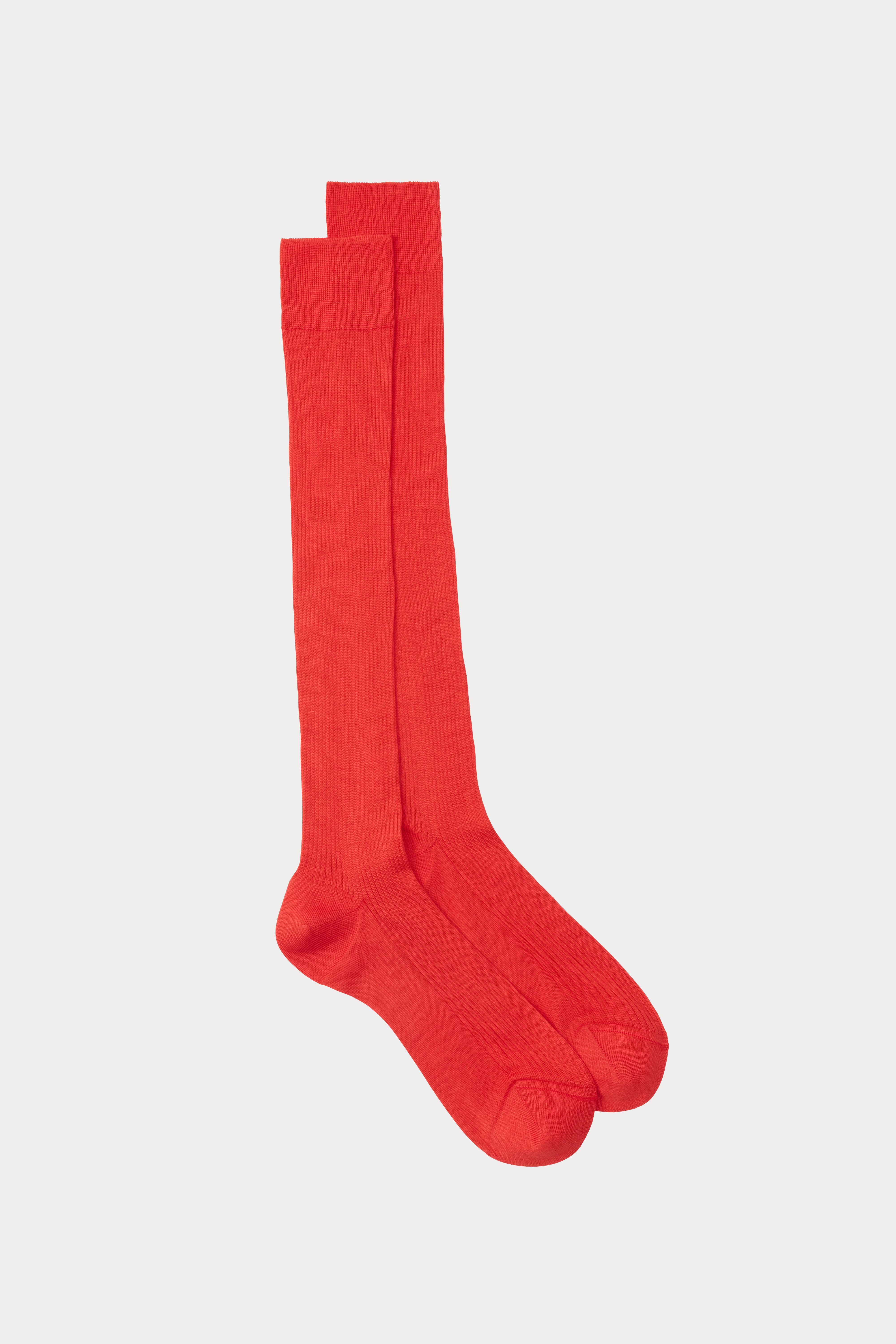 Maria La Rosa Ribbed Knee Socks