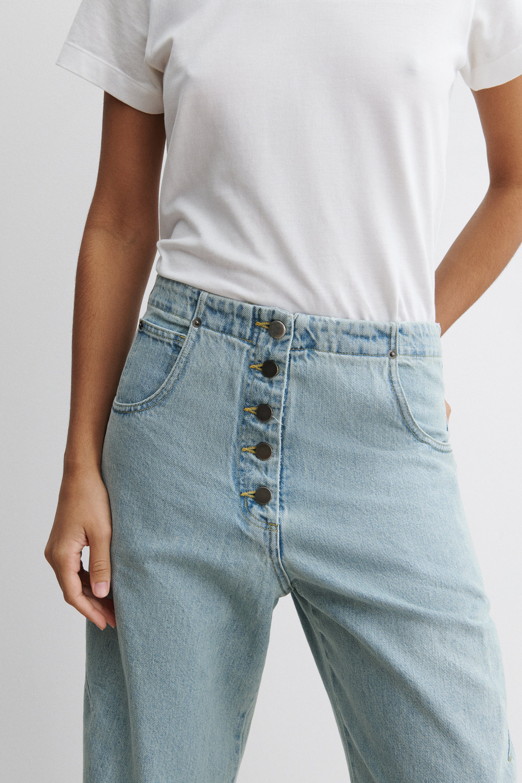 Elkin Pant-DENIM-Rachel Comey