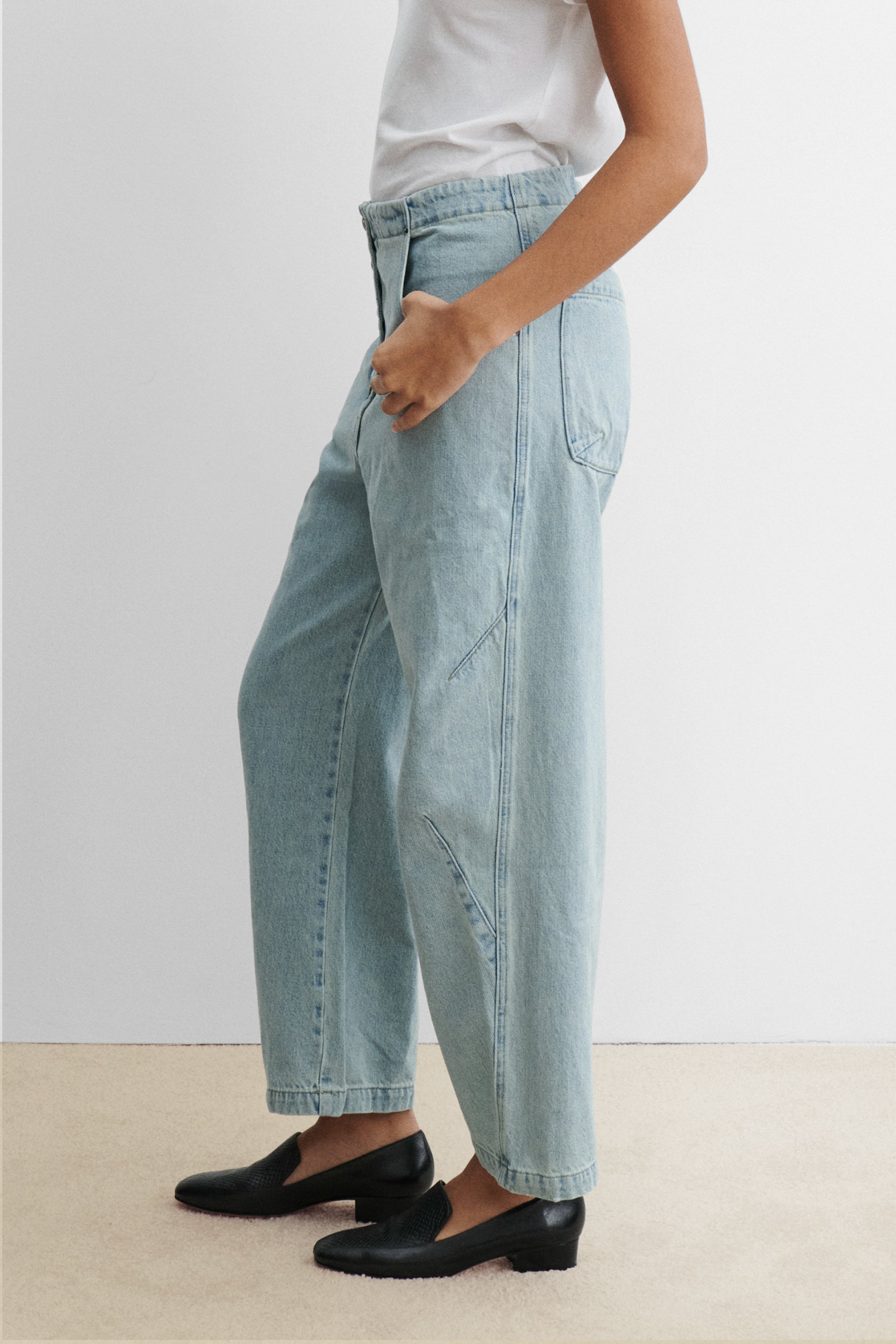 Elkin Pant-DENIM-Rachel Comey