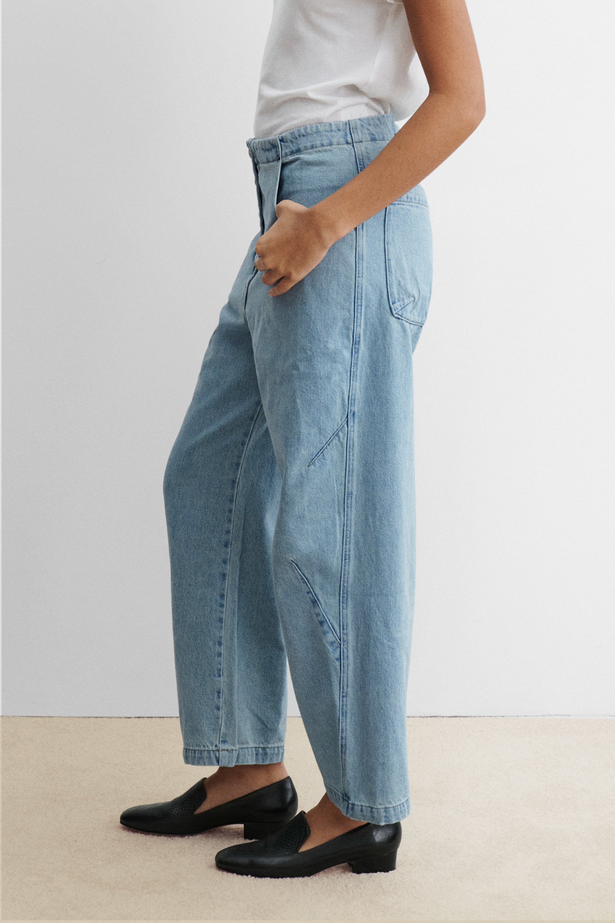 Elkin Pant-DENIM-Rachel Comey