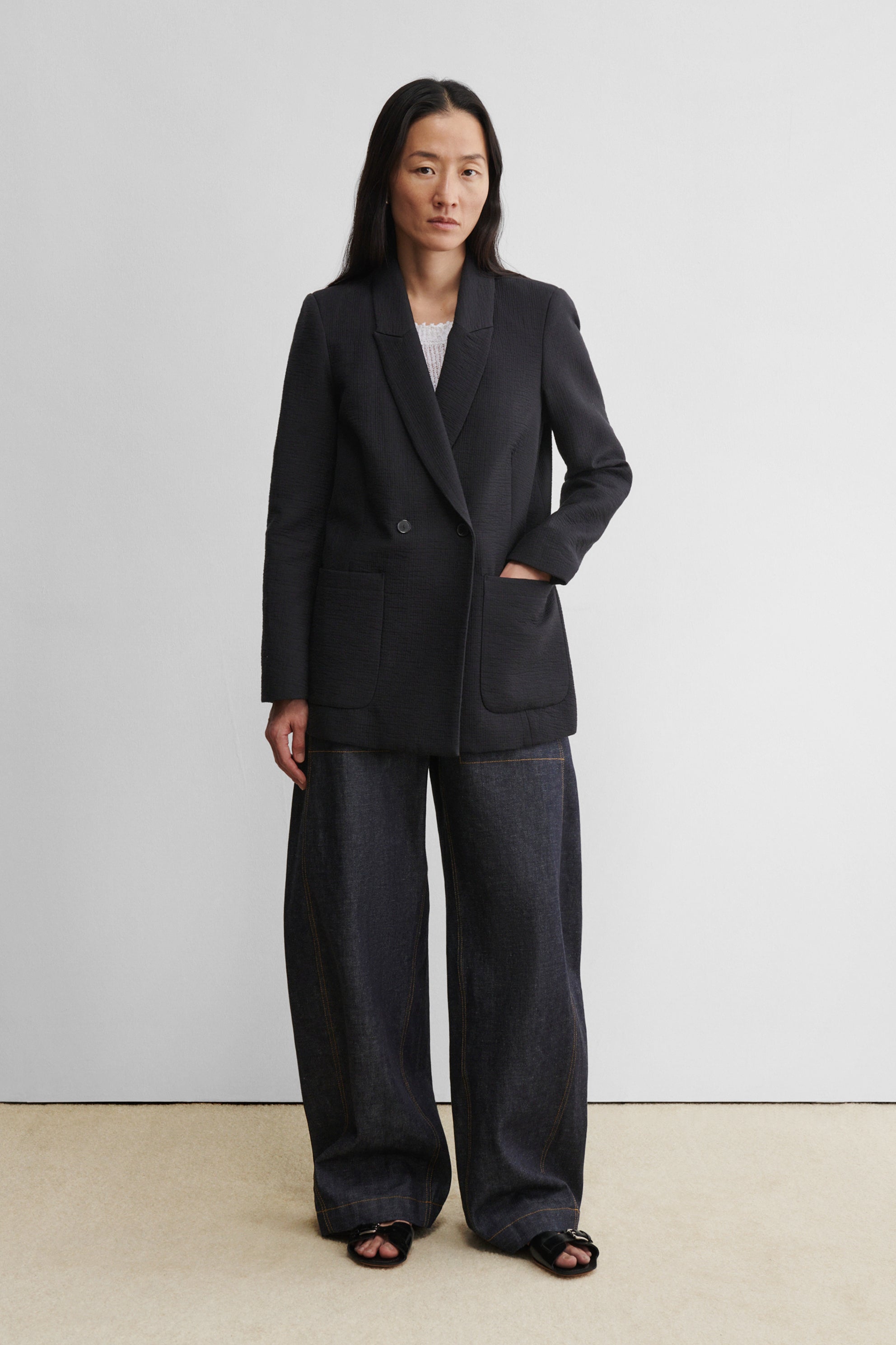 New Amboy Blazer-Blazers-Rachel Comey